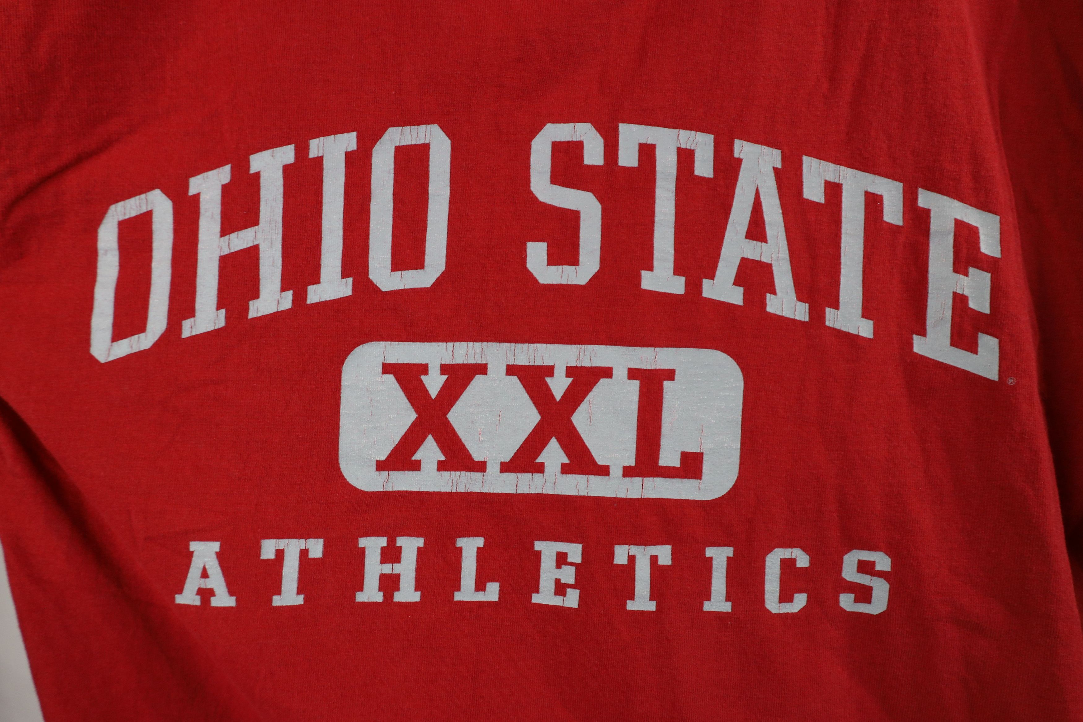 Vintage Vintage 90s Out Ohio State University Long Sleeve T-Shirt Size US M / EU 48-50 / 2 - 8 Thumbnail
