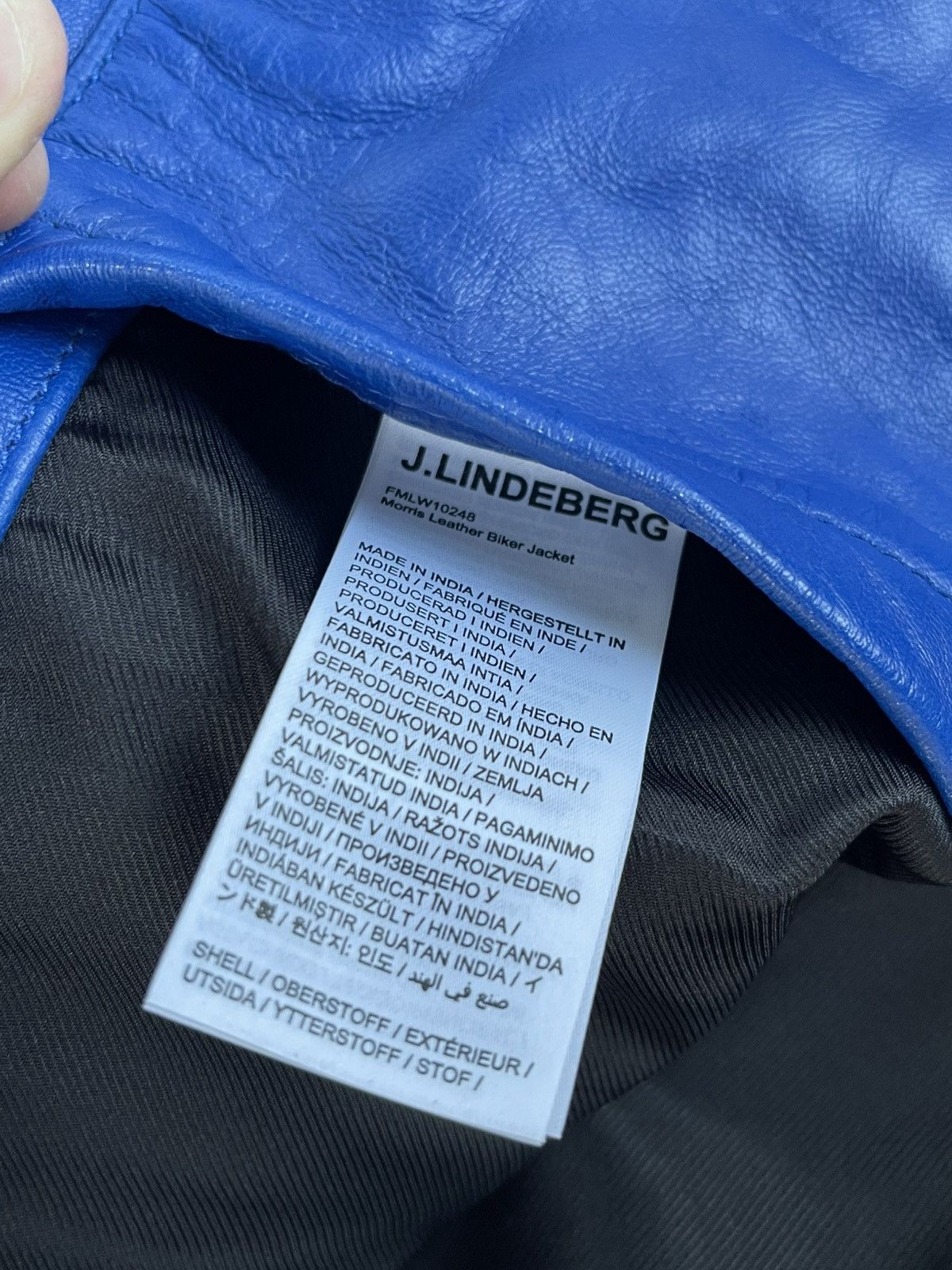 J.Lindeberg !DS! SS24 J.Lindeberg Morris Leather Biker Jacket Size US M / EU 48-50 / 2 - 21 Thumbnail