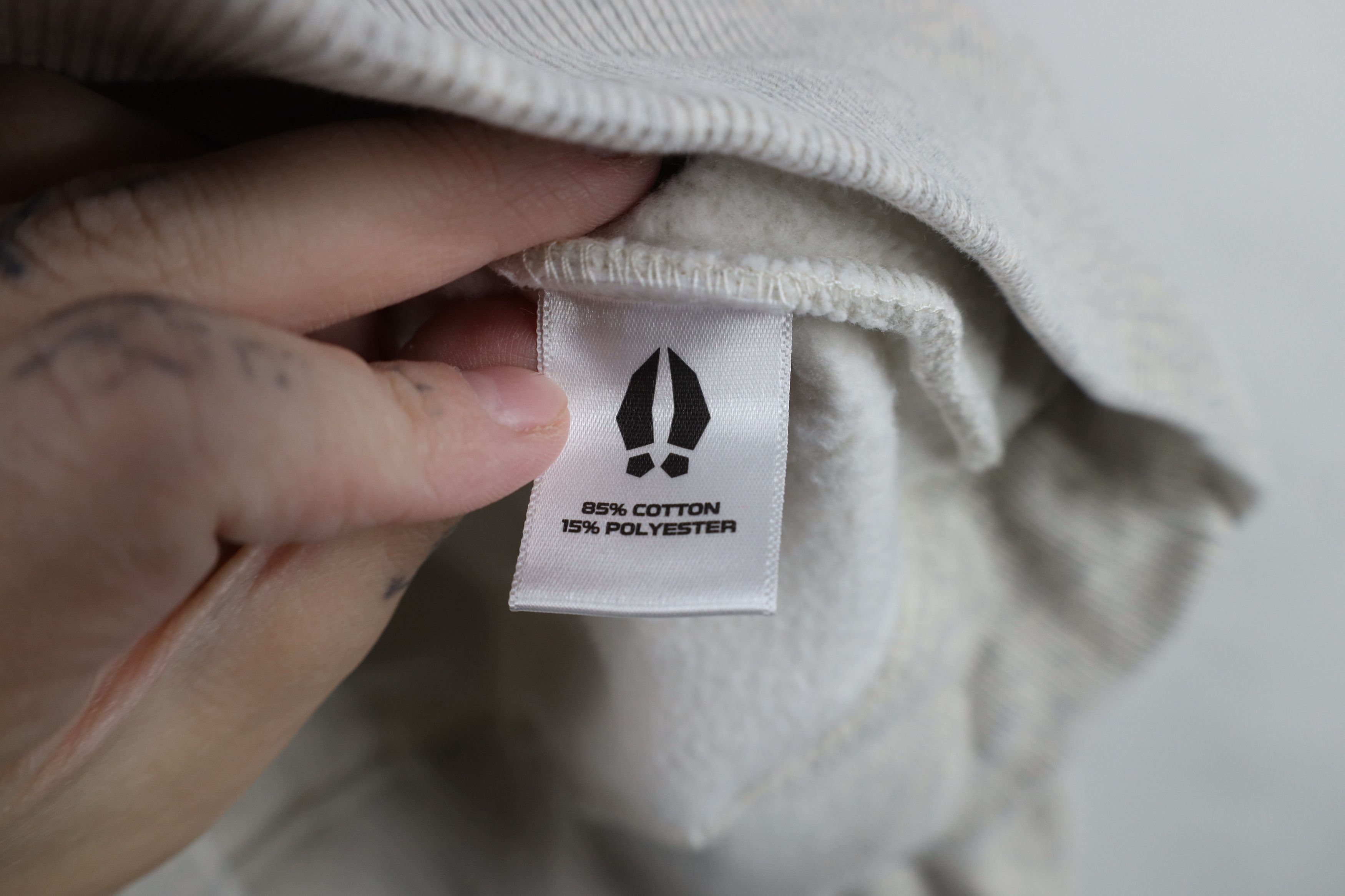 Vintage Beardedgoat Overnight Hoodie Sweatshirt Heather Gray Size M / US 6-8 / IT 42-44 - 10 Thumbnail