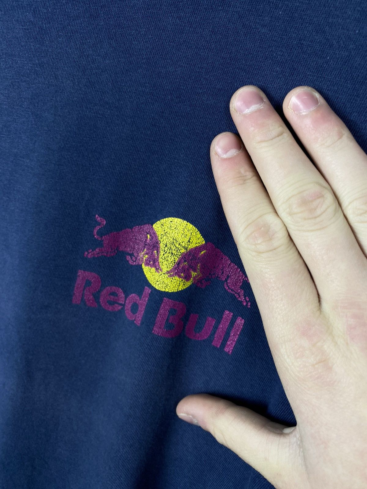 Red Bull Vintage 90s Red Bull Box Fit T Shirt Tee USA Size US XL / EU 56 / 4 - 7 Thumbnail