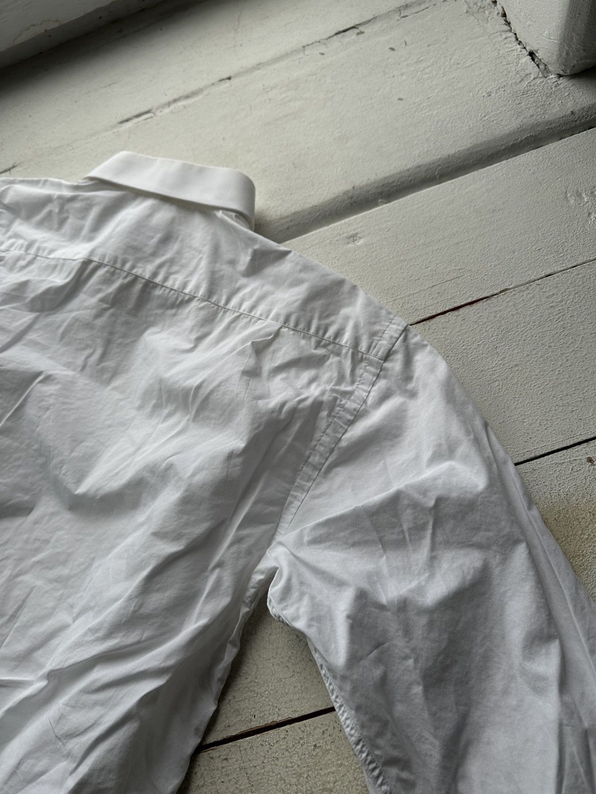 Balmain BALMAIN 🚨 WHITE SHIRT BASIC LUXURY OLD MONEY Size US M / EU 48-50 / 2 - 13 Thumbnail