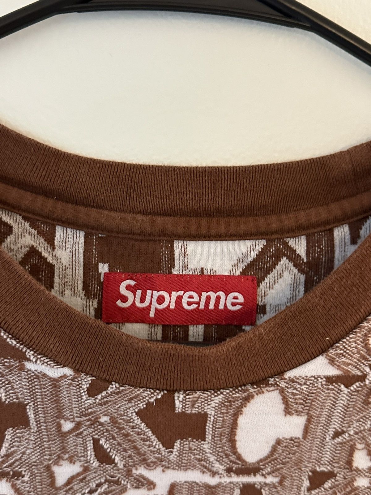 Supreme Supreme Fuck Intarsia S/S Top Tee Size US M / EU 48-50 / 2 - 3 Thumbnail