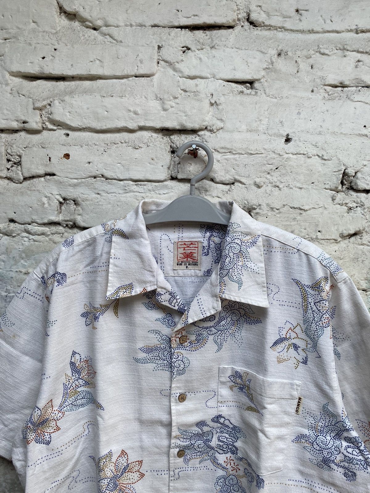 Japanese Brand × Mango MANGO OKINAWA HAWAII FLORAL BUTTON UP SHIRT Size US L / EU 52-54 / 3 - 2 Thumbnail