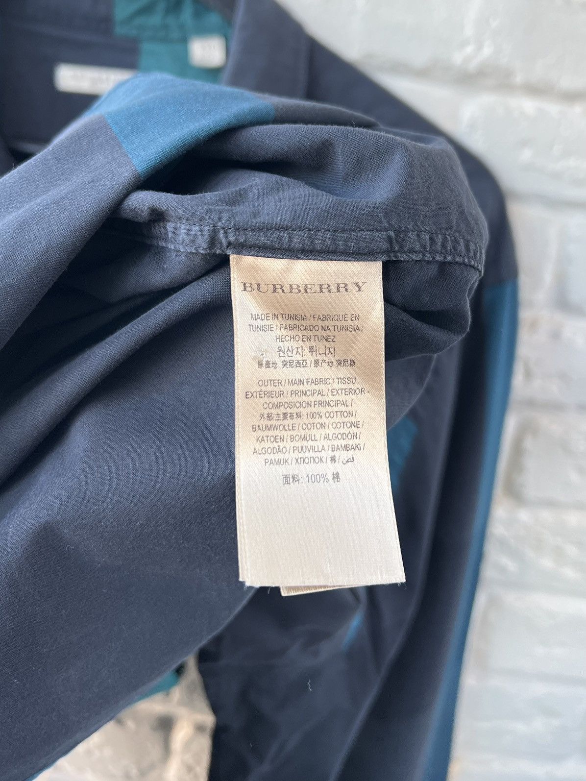 Burberry Burberry Brit Nova Check Button Up Shirt Size US XXL / EU 58 / 5 - 5 Thumbnail