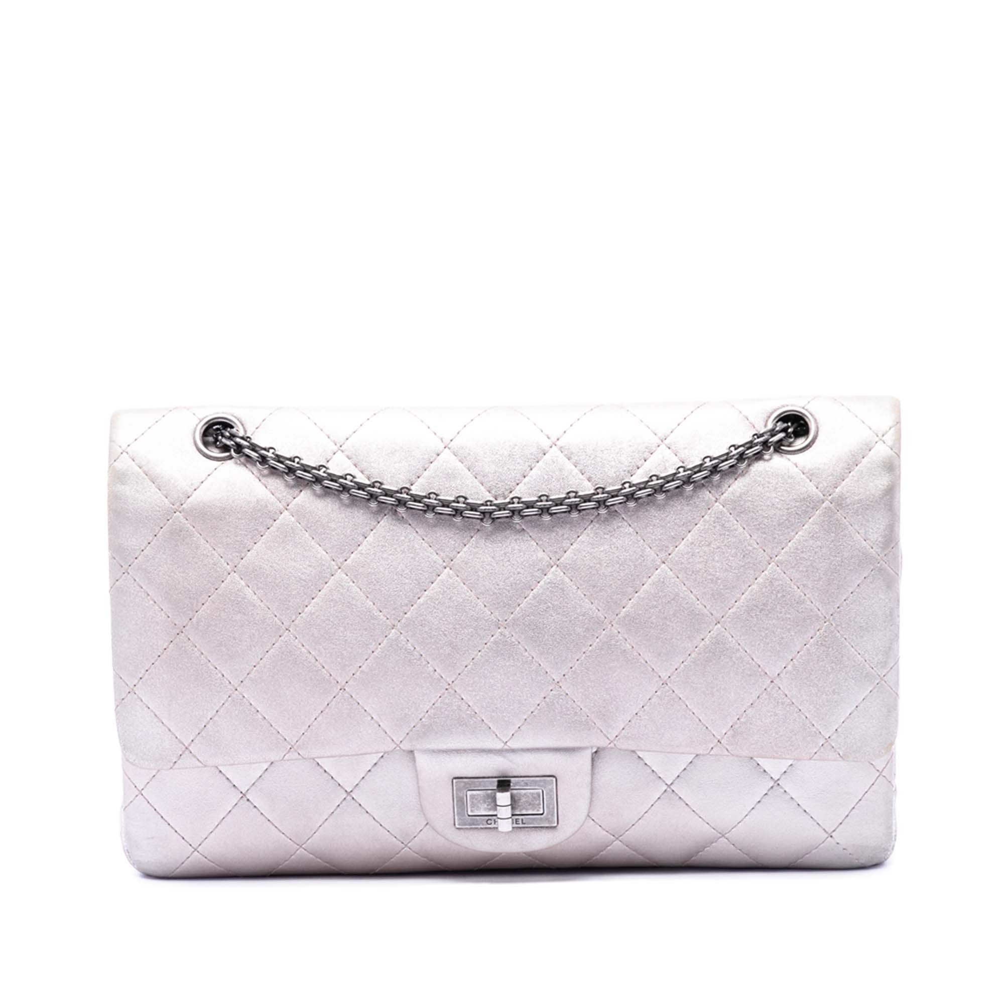 Chanel Quilted Iridescent Lambskin Reissue 2.55 Double Flap 227 Size ONE SIZE - 1 Thumbnail