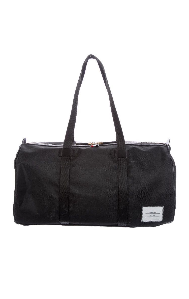 Thom Browne Rare Thom Browne Gym Bag Weekender Black Size ONE SIZE - 1 Thumbnail