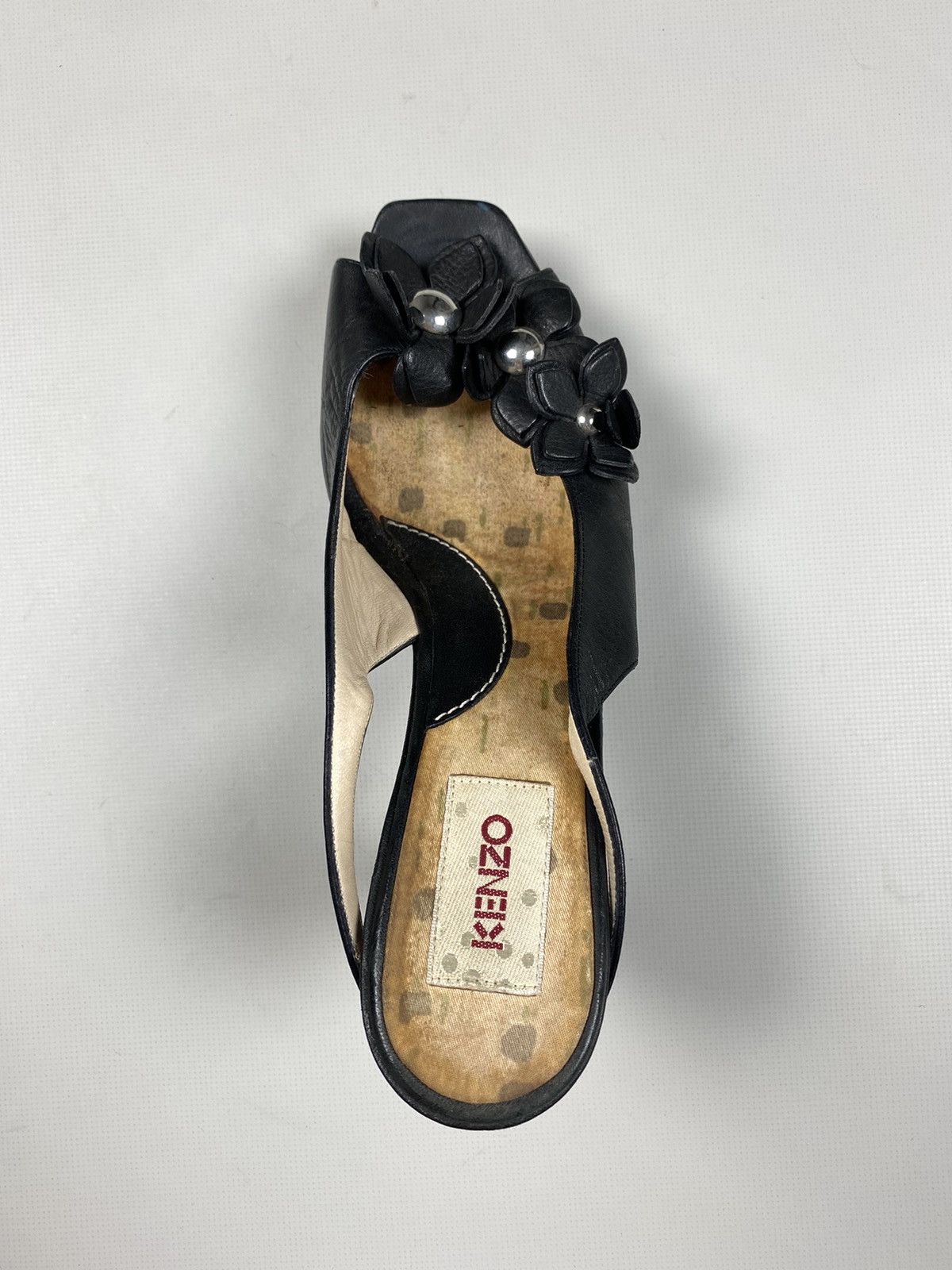 Kenzo × Vintage Kenzo vintage ladies leather heels size 39 Size US 8.5 / IT 38.5 - 17 Thumbnail