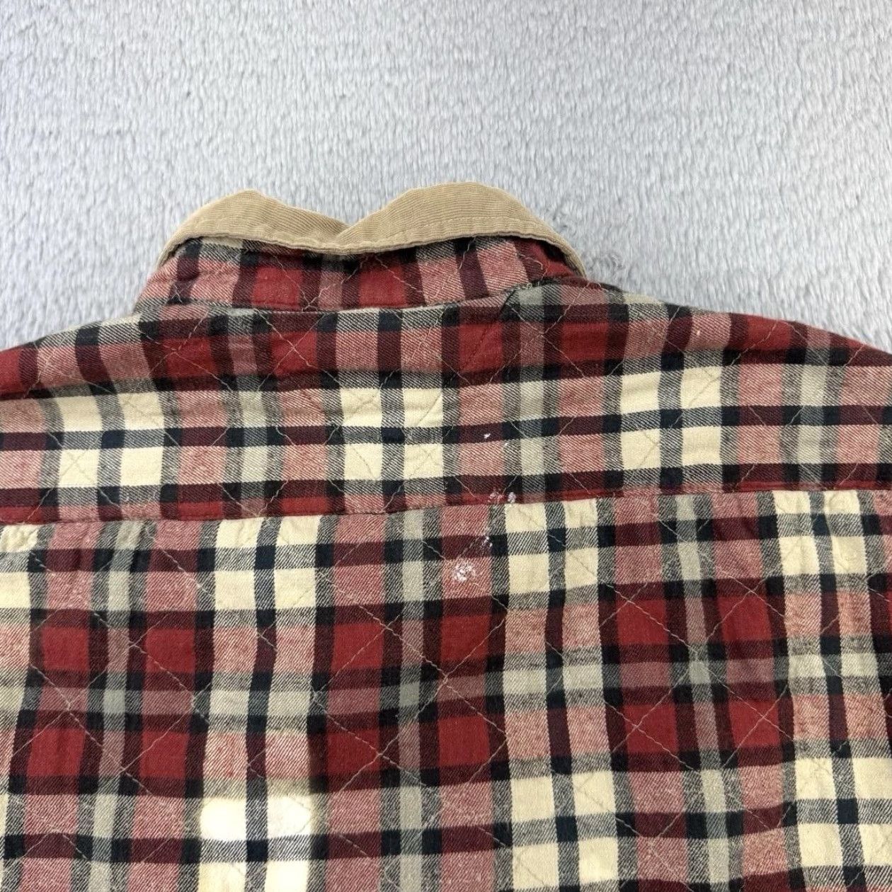 Tommy Hilfiger Tommy Hilfiger Shirt Mens Large Plaid Ranger Quilted Flannel Corduroy Collar Size US L / EU 52-54 / 3 - 6 Thumbnail