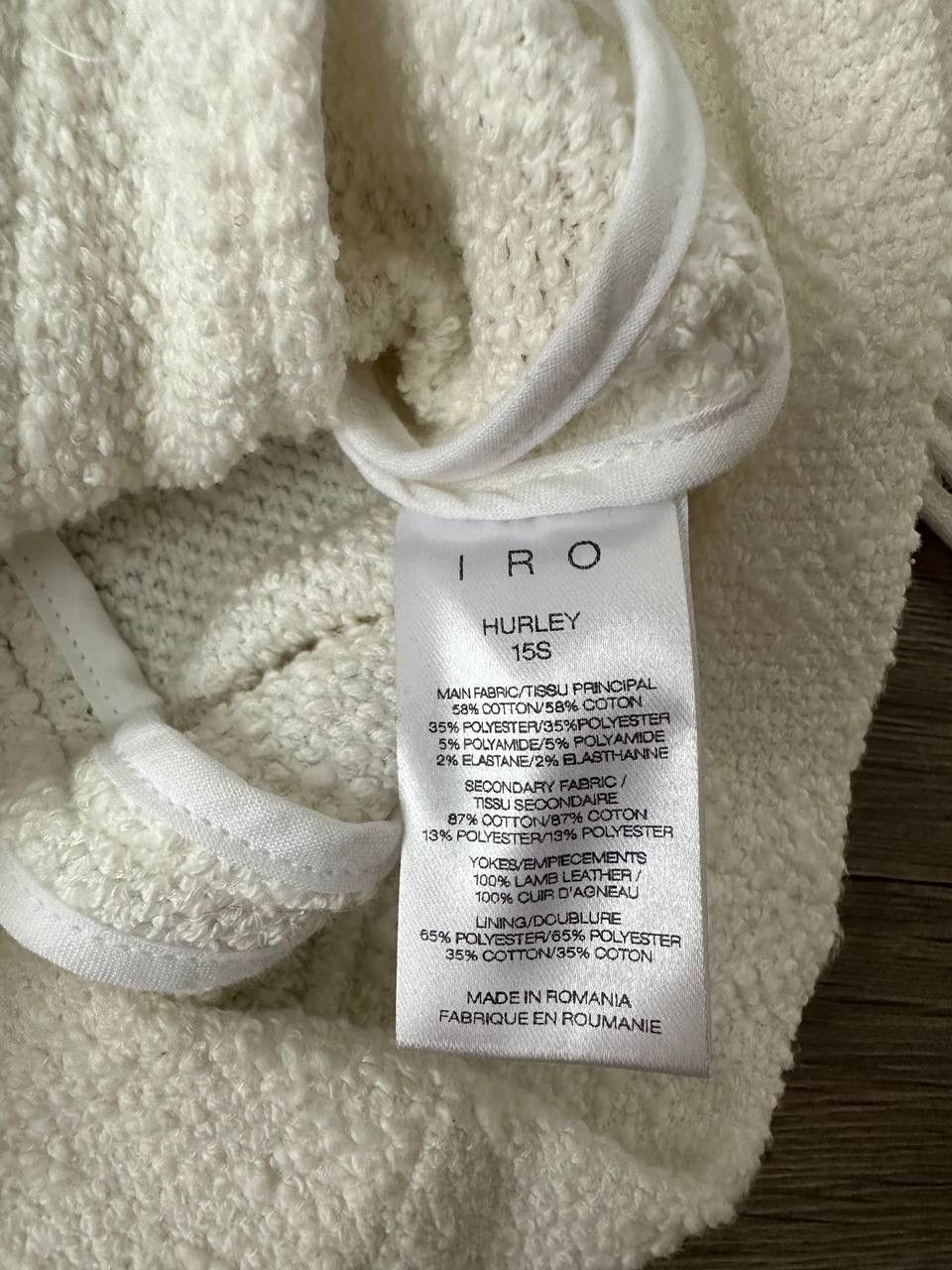 Iro × Vintage Vintage IRO White Japanese Jacket Size US S / EU 44-46 / 1 - 10 Thumbnail