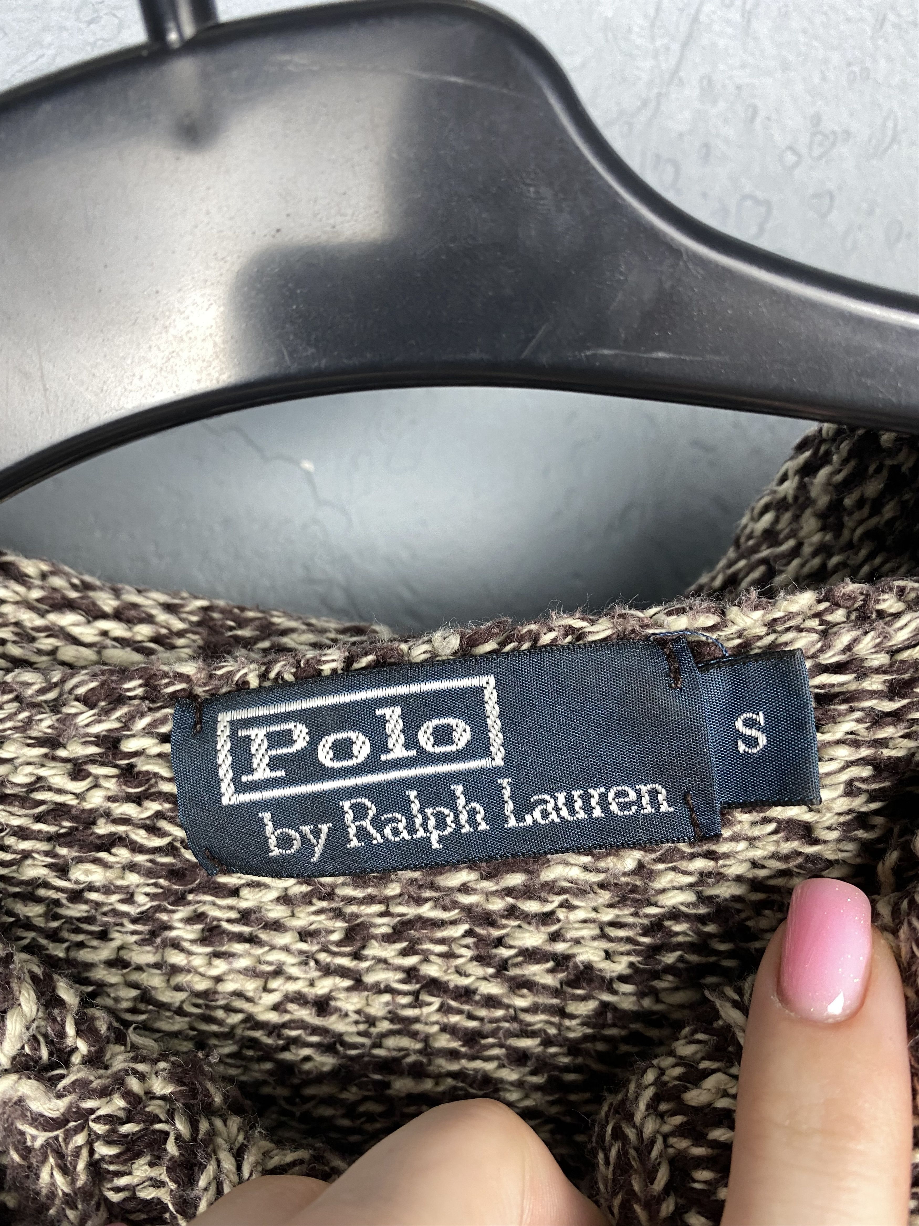 Polo Ralph Lauren Polo Ralph Lauren Vintage Knit Hoodie Y2K Size US S / EU 44-46 / 1 - 4 Thumbnail