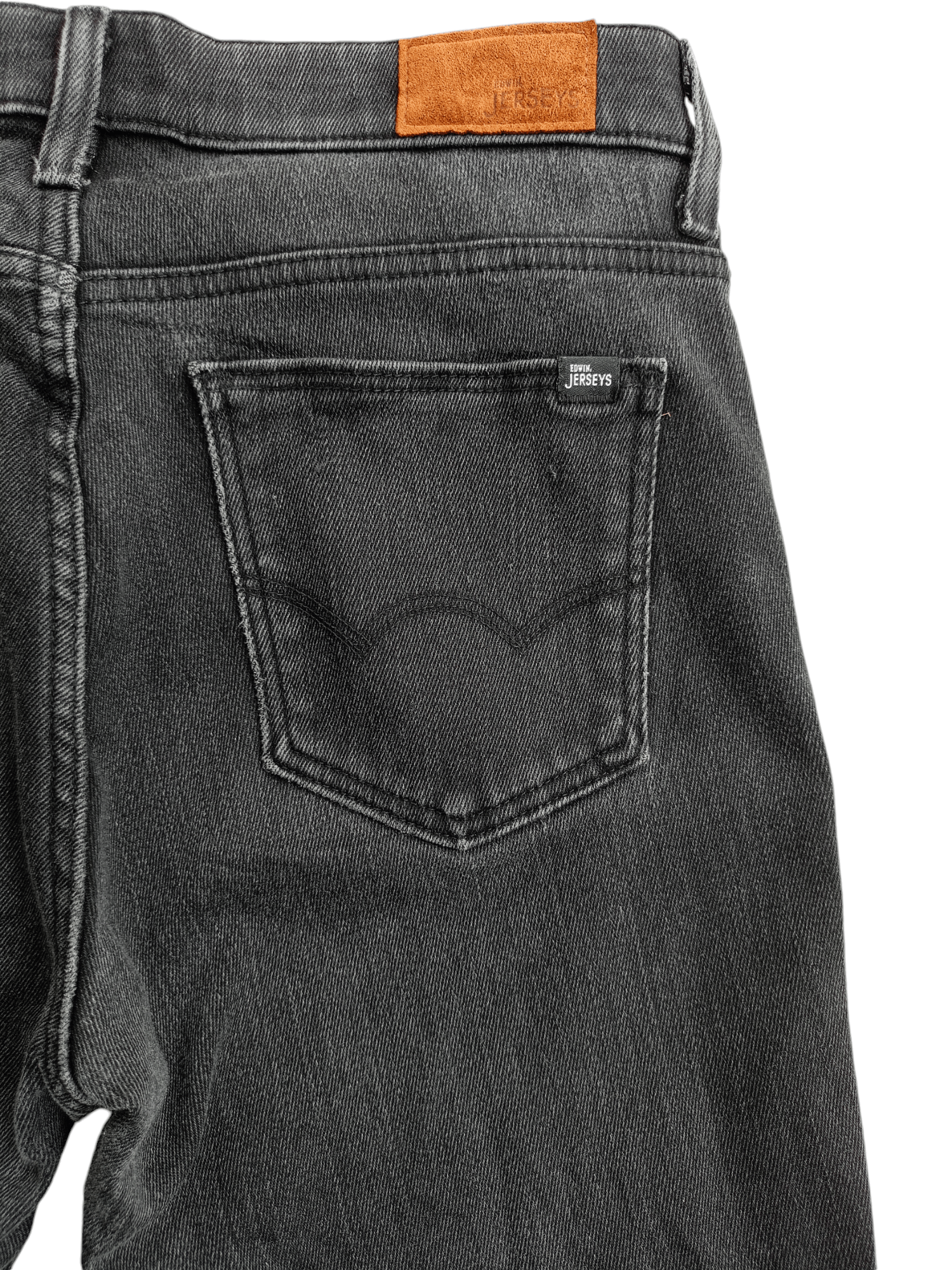 Edwin × Vintage EDWIN Black Women's Vintage Streetwear Denim Size 31" - 20 Thumbnail