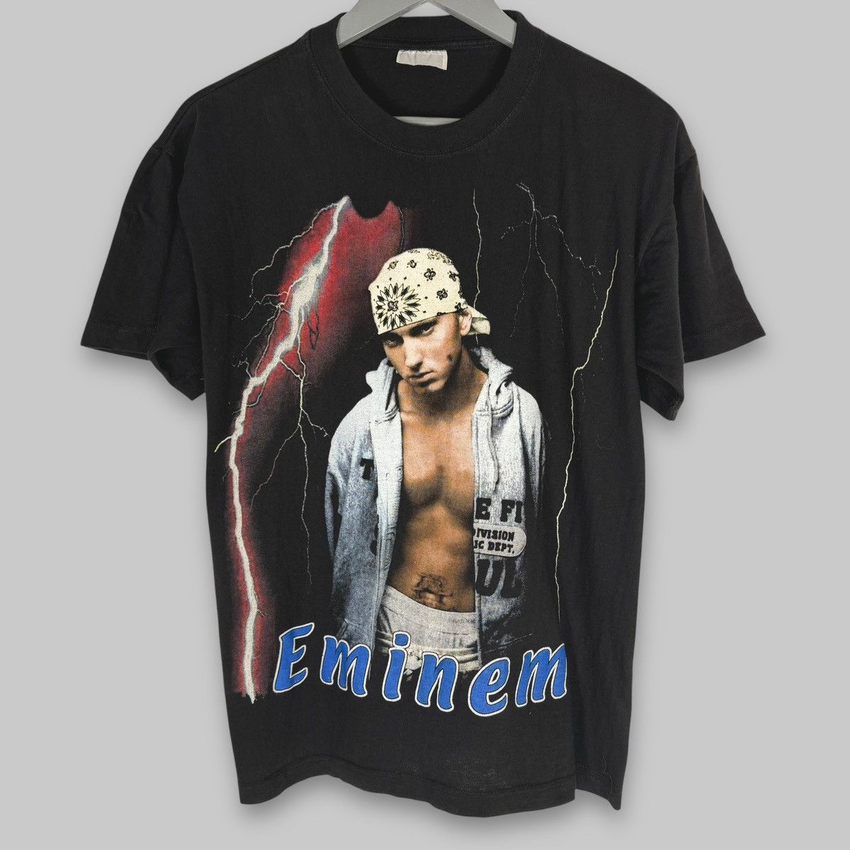 Eminem × Rap Tees × Vintage Vintage 2004 Eminem 'Freddy VS Jason