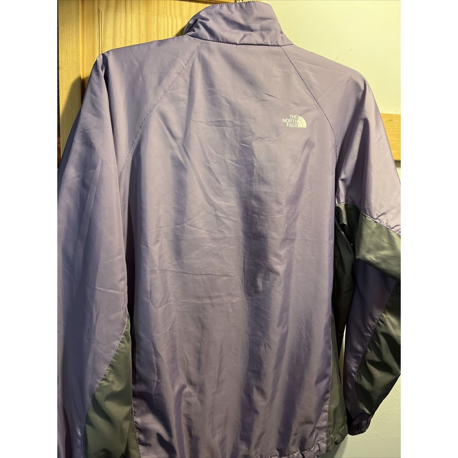 The North Face The North Face Womens M Purple Polyester Windbreaker Jacket Size M / US 6-8 / IT 42-44 - 13 Thumbnail