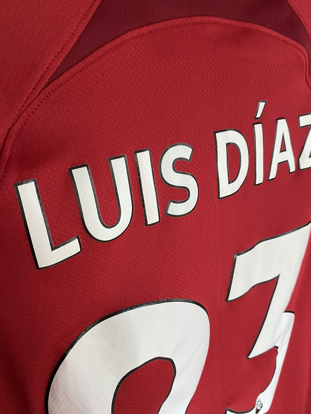 Nike Nike Liverpool 2022 2023 Luiz Diaz Home Shirt Soccer Jersey Size US S / EU 44-46 / 1 - 10 Thumbnail