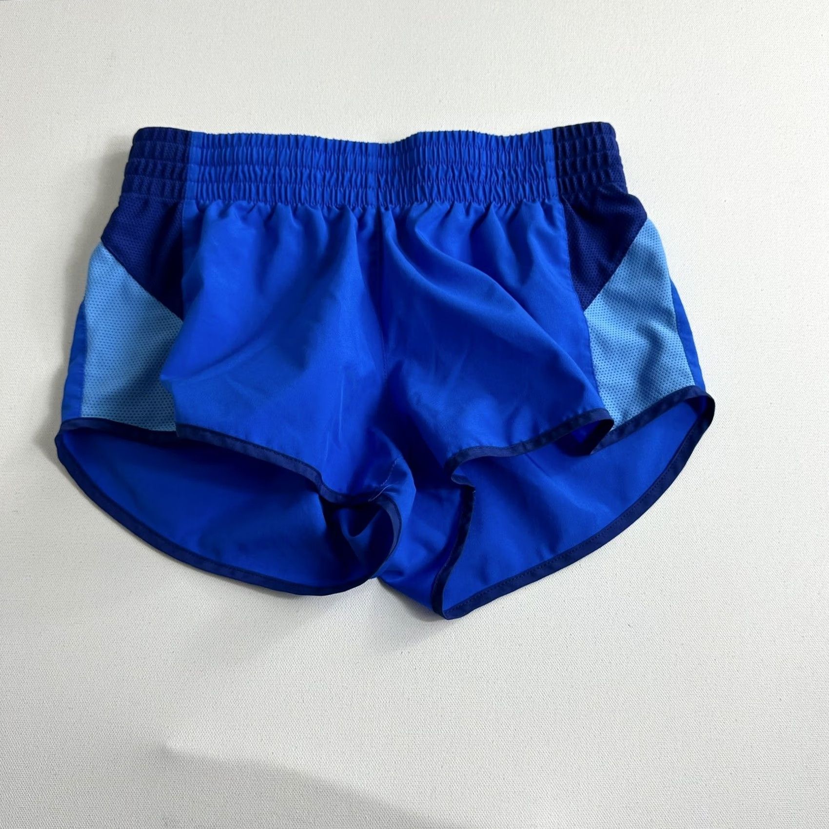 Nike Nike Running Shorts Womens XS 3 Inch Blue Athletic Training Gym Active Drawstring Athletic Wear Women XS Blue Nike Running Shorts Size 26" / US 2 / IT 38 - 2 Thumbnail