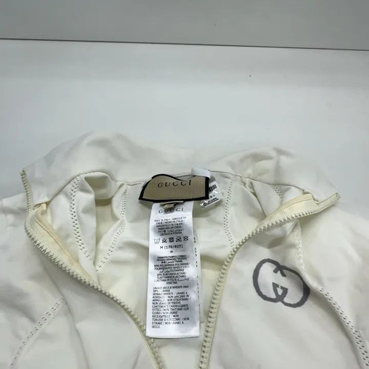 Gucci Gucci Logo Zip Crop Jacket for Women-2507 Size M / US 6-8 / IT 42-44 - 3 Thumbnail
