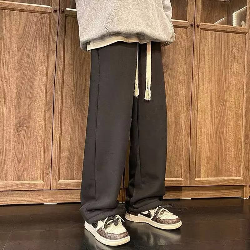 Japanese Brand × Vintage loose lamb cashmere pants Size US 34 / EU 50 - 1 Thumbnail