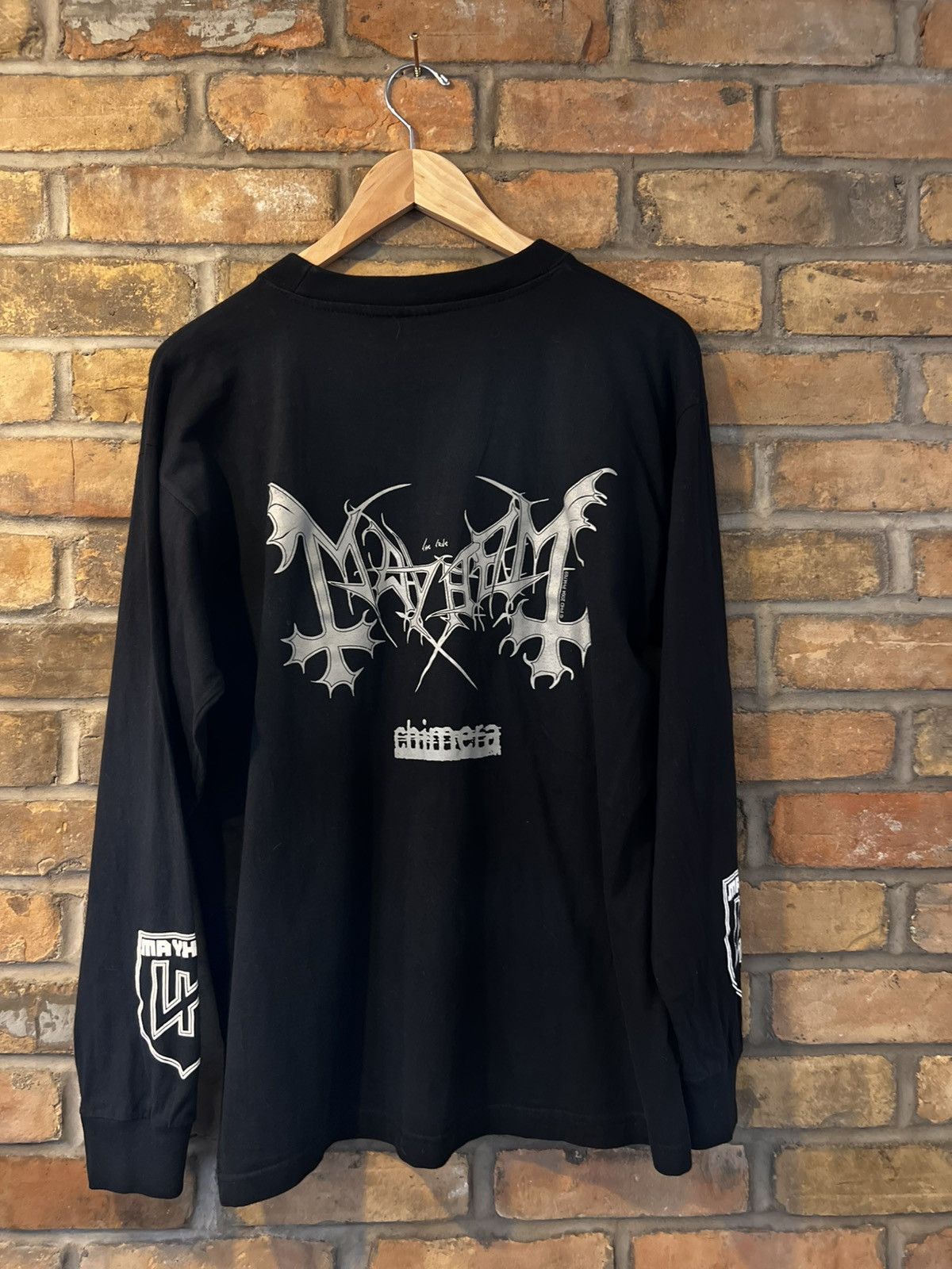 Band Tees 04’ Mayhem Chimera Euro Tag Long Sleeve Size US M / EU 48-50 / 2 - 2 Thumbnail