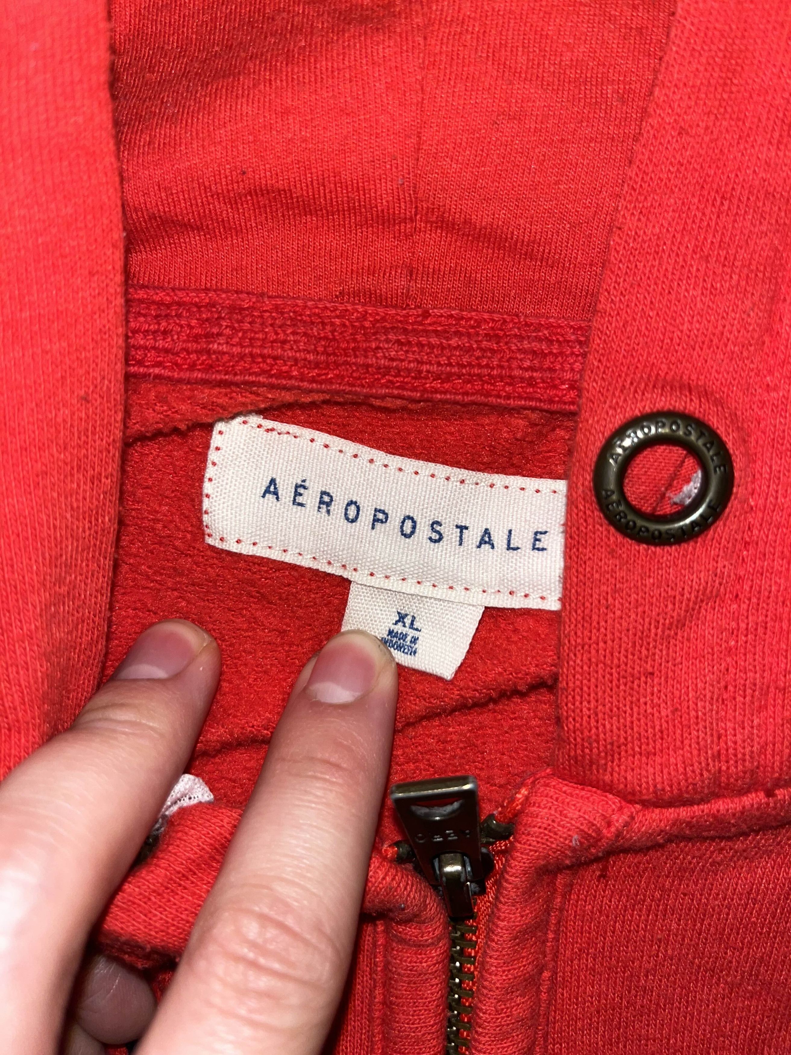 Aeropostale Y2K Aeropostale New York Zip Up Sweater Size US XL / EU 56 / 4 - 4 Thumbnail