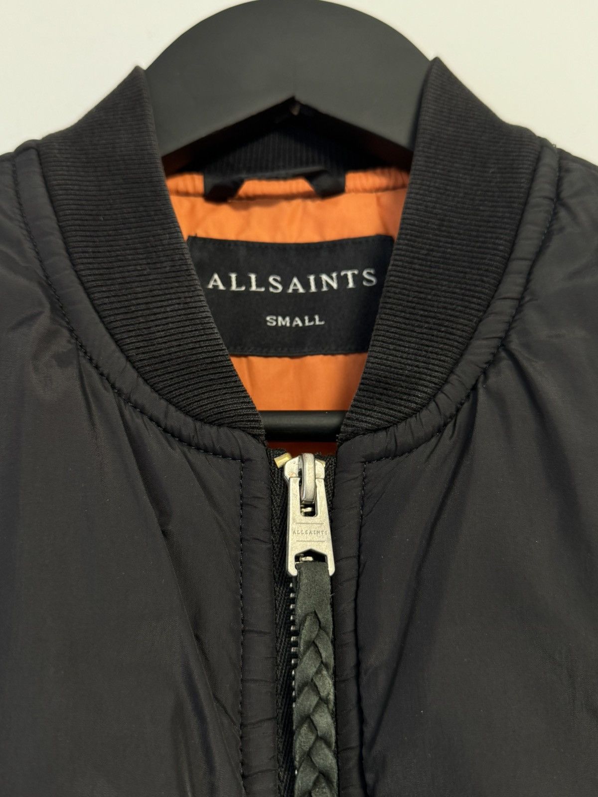 Allsaints Allsaints Women’s Bomber Jacket Avant Garde Y2K Style Size S / US 4 / IT 40 - 13 Thumbnail
