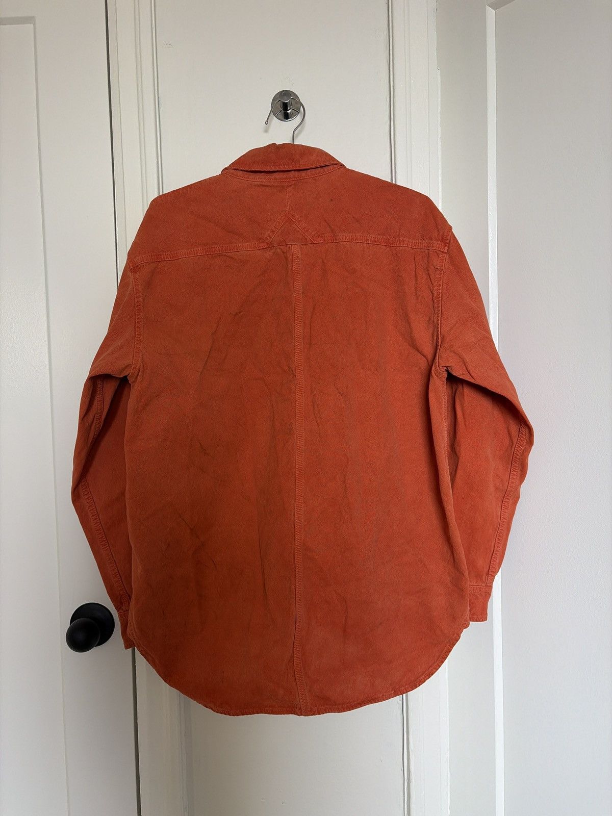 Diesel Diesel Orange Denim Jacket Size US S / EU 44-46 / 1 - 6 Thumbnail