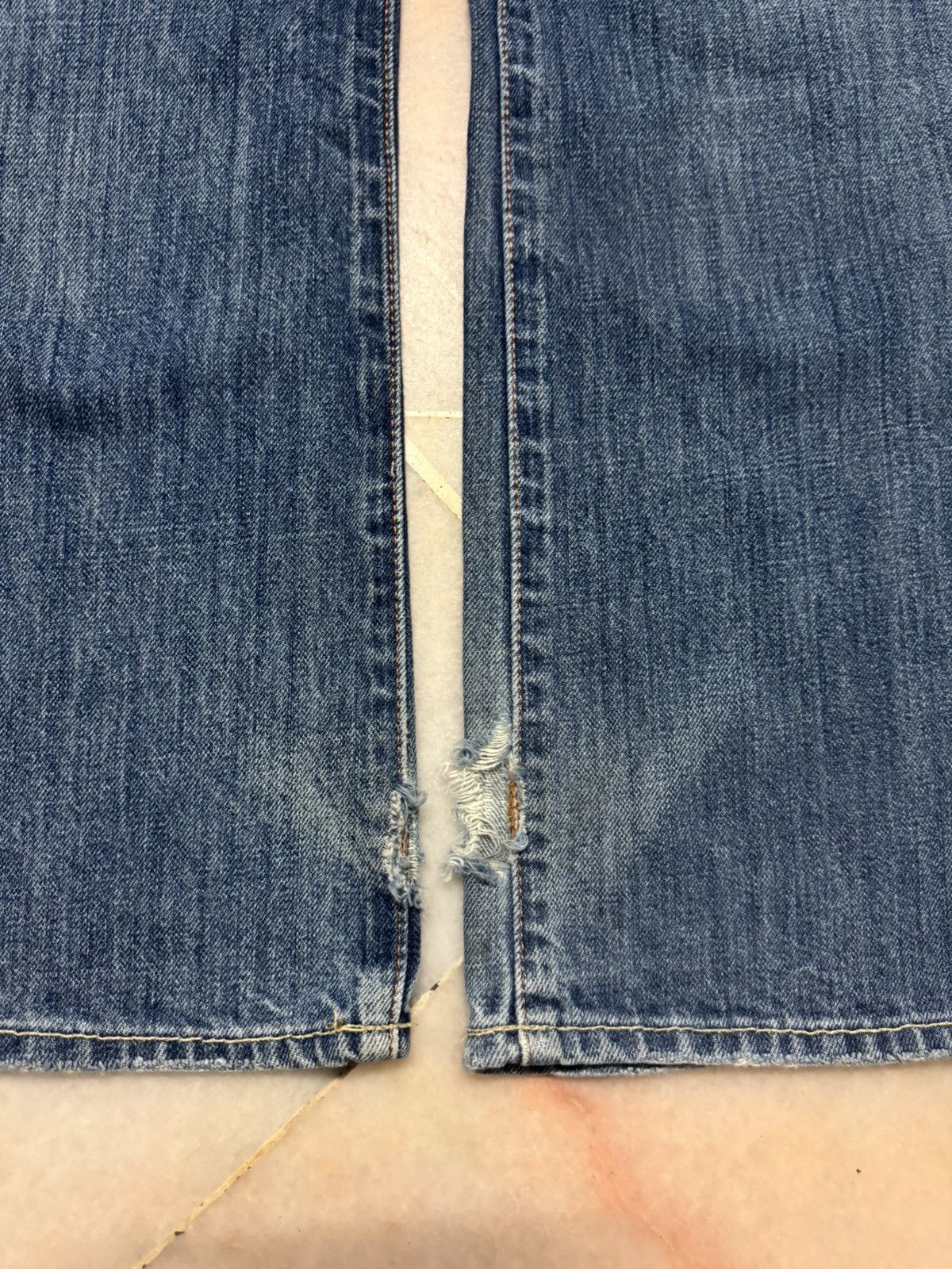 Vintage 💥FLARE💥90s STYLE ABERCROMBIE & FITCH SICK SAND WASH DISTRESS Size US 30 / EU 46 - 7 Thumbnail