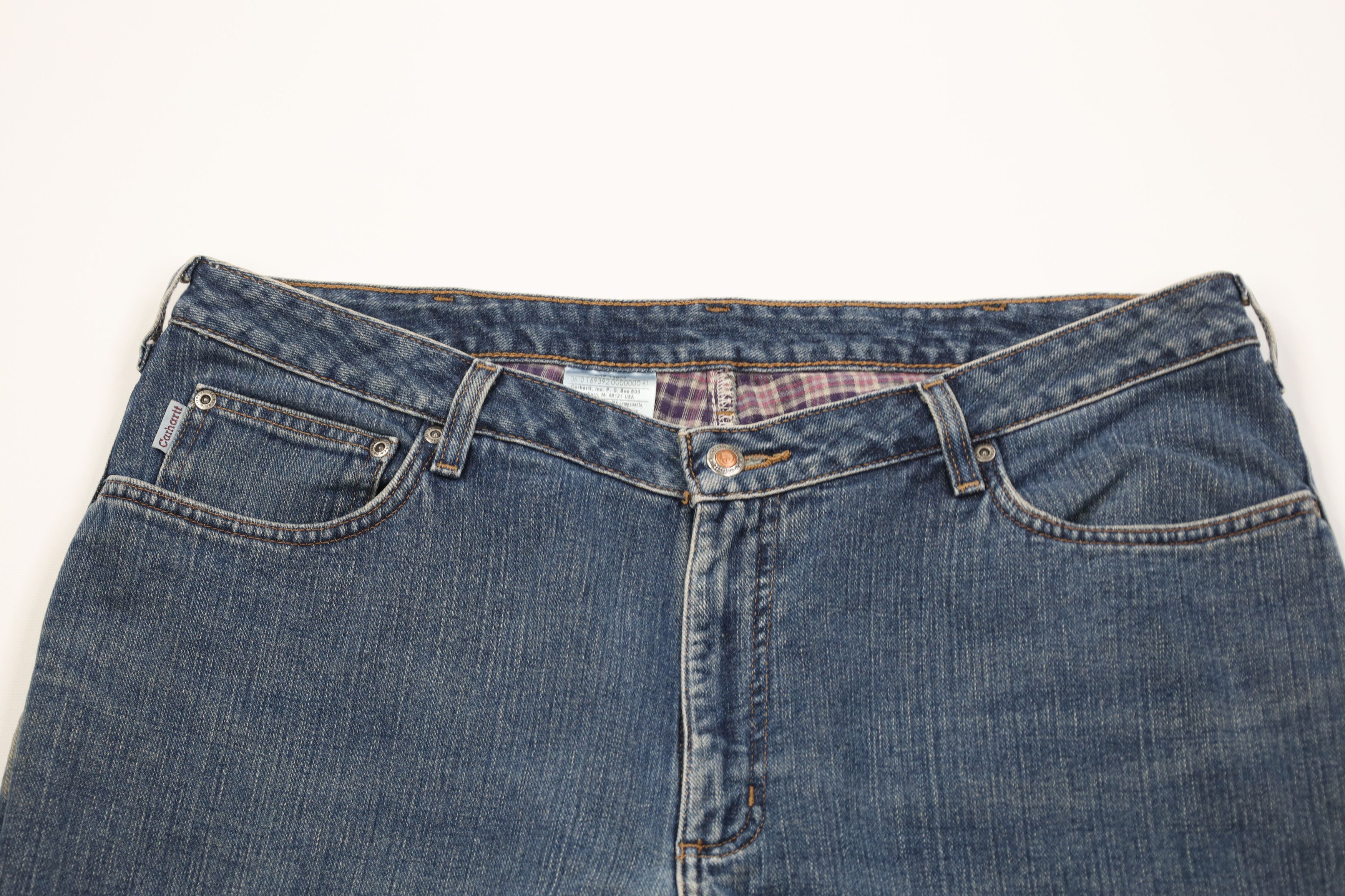 Carhartt Vintage Y2K Carhartt Lined Relaxed Wide Leg Denim Jeans Size 38" / US 16 / IT 52 - 3 Thumbnail