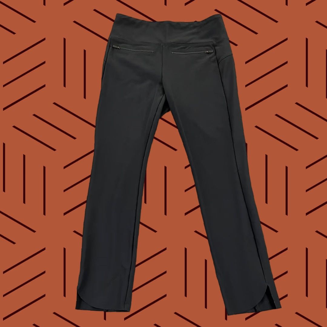 Athleta Athleta Pants Womens Small Black Stellar 24” Crop Pockets Career Stretch 210237 Size 28" / US 6 / IT 42 - 1 Thumbnail