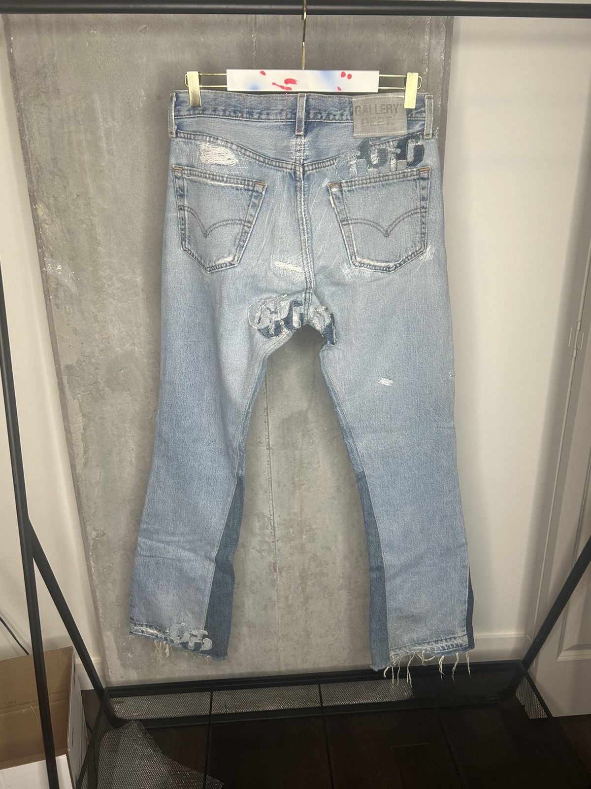 Gallery Dept. Gallery dept 21 denim G patch laflare jeans Size US 30 / EU 46 - 2 Thumbnail