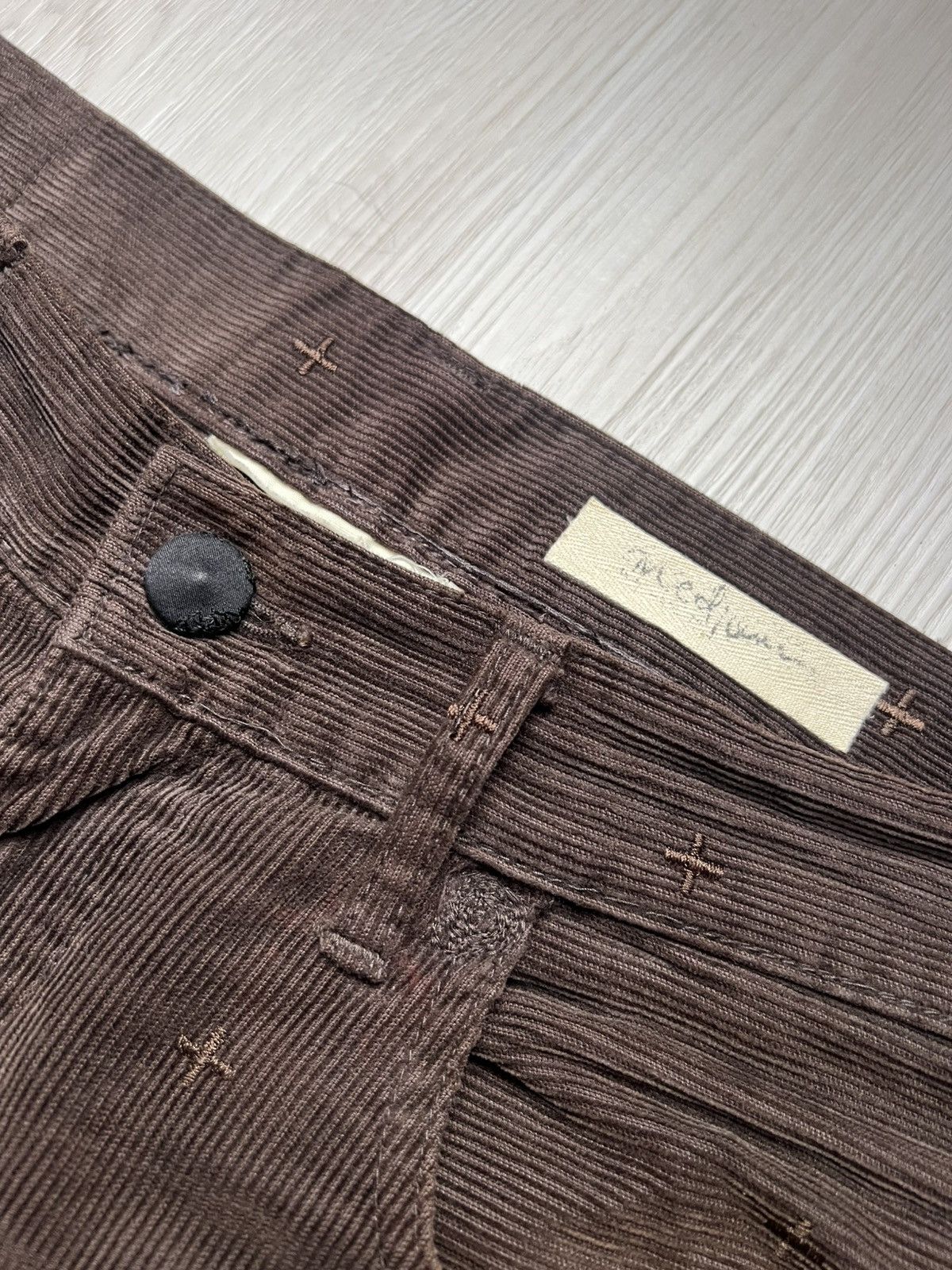 NADA Rebirth To Tabura Rasa Boro Leather Pocket Like Undercover Size US 31 - 10 Thumbnail