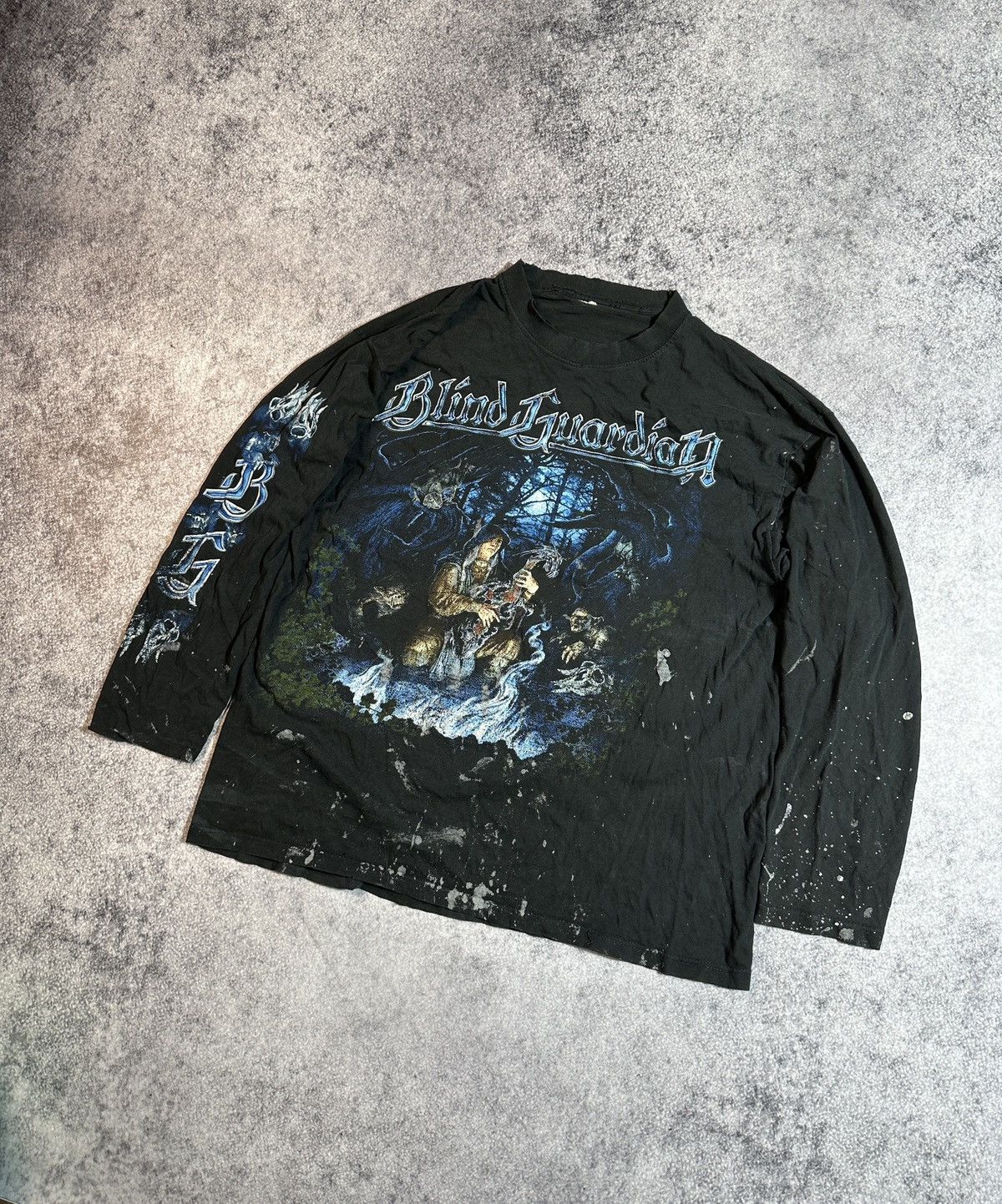 Blind Guardian 2003 Bands Tees Long Sleeve Streetwear XL VTg