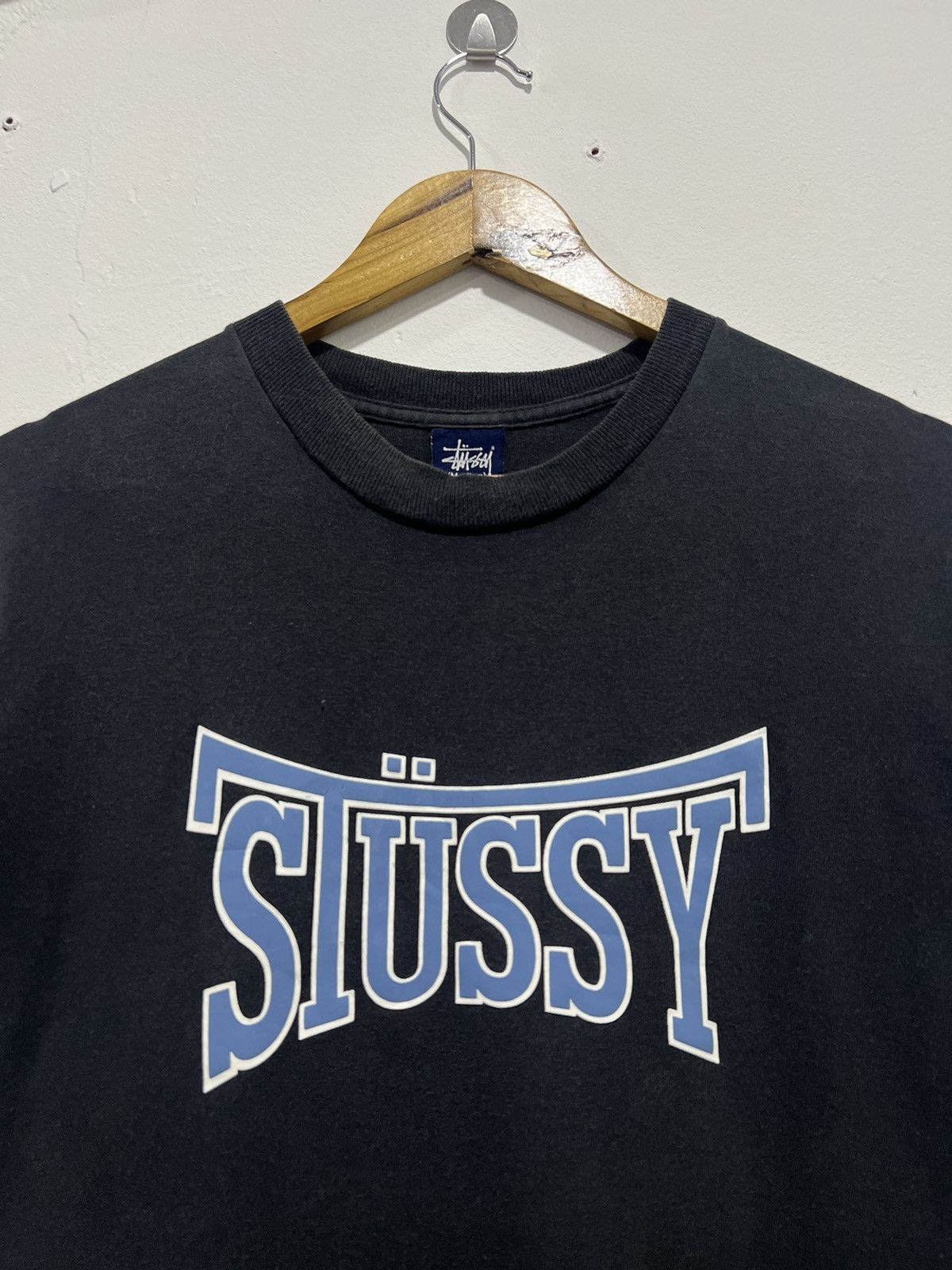 Stussy × Vintage Vintage Stussy Spellout Tshirt Size US M / EU 48-50 / 2 - 2 Thumbnail