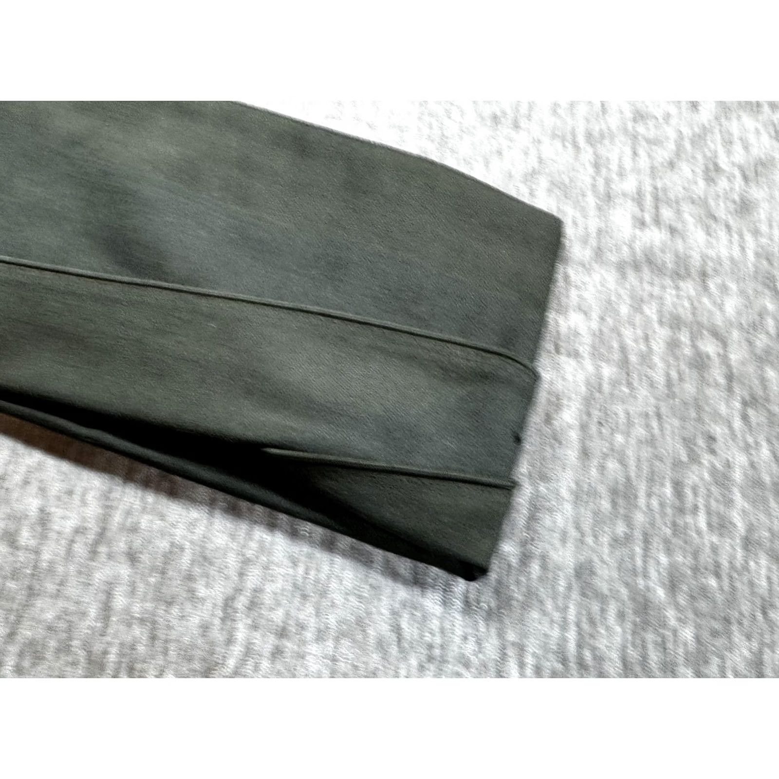 Vintage VINTAGE Gerber Mfg Co Cap Garrison Wool Army Green 44 6 7/8 Mens Hat Cap Wool Leather Lined 1955 Korea Mens Size ONE SIZE - 2 Thumbnail
