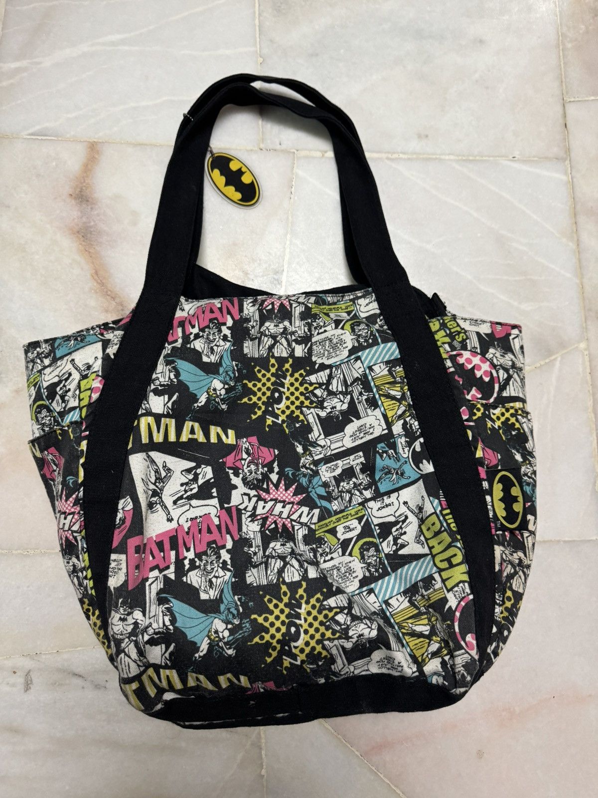 Marvel Comics MARVEL BATMAN Y2K ( S12 ) OVP NEWSPAPER RARE TOTE BAG Size ONE SIZE - 11 Thumbnail