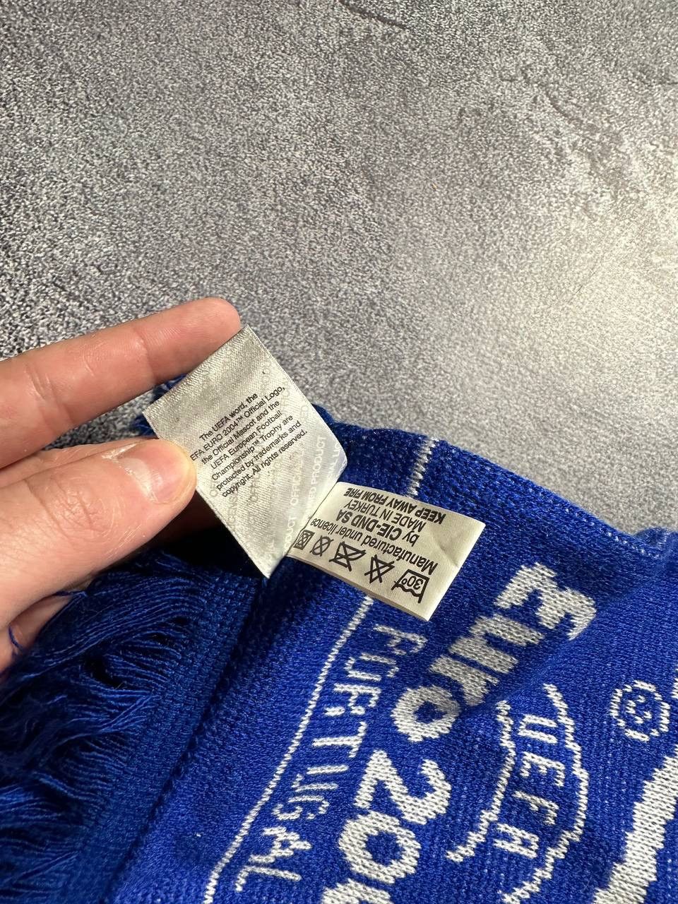 UEFA × Vintage 00s ITALIA Euro 2004 Portugal Scarf UEFA Size ONE SIZE - 6 Thumbnail
