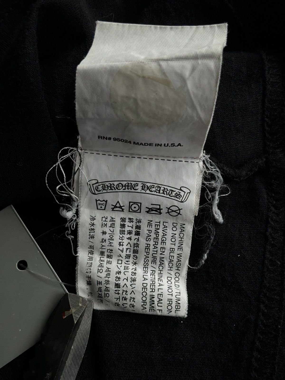 Chrome Hearts Chrome Hearts - Cross Logo Tee Size US M / EU 48-50 / 2 - 17 Thumbnail