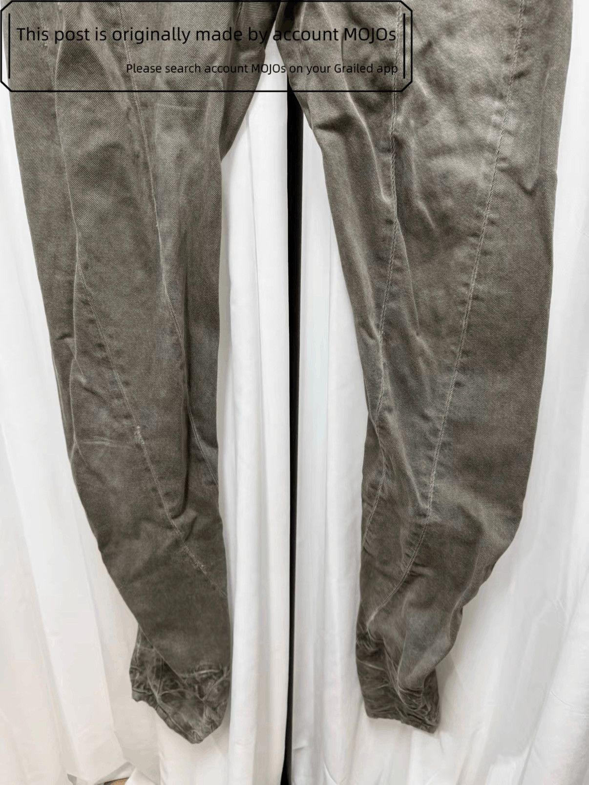 Julius Sz 3 Julius 7 10SS Mud Distressed Denim mojos71213 Size US 32 / EU 48 - 3 Thumbnail