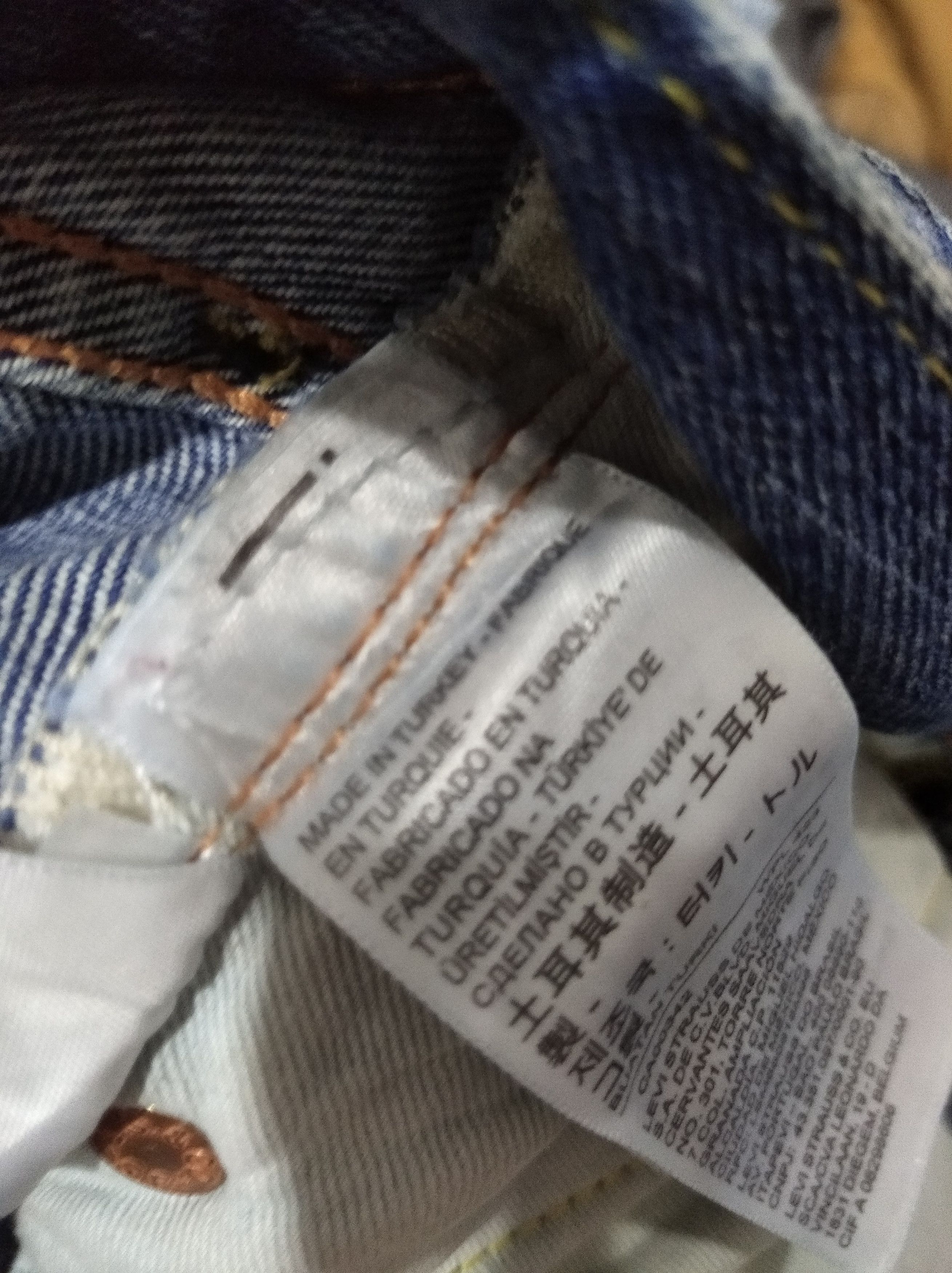 Levi's × Levi's Vintage Clothing Levi's 701 selvedge jeans big E distressed Size US 26 / EU 42 - 18 Thumbnail