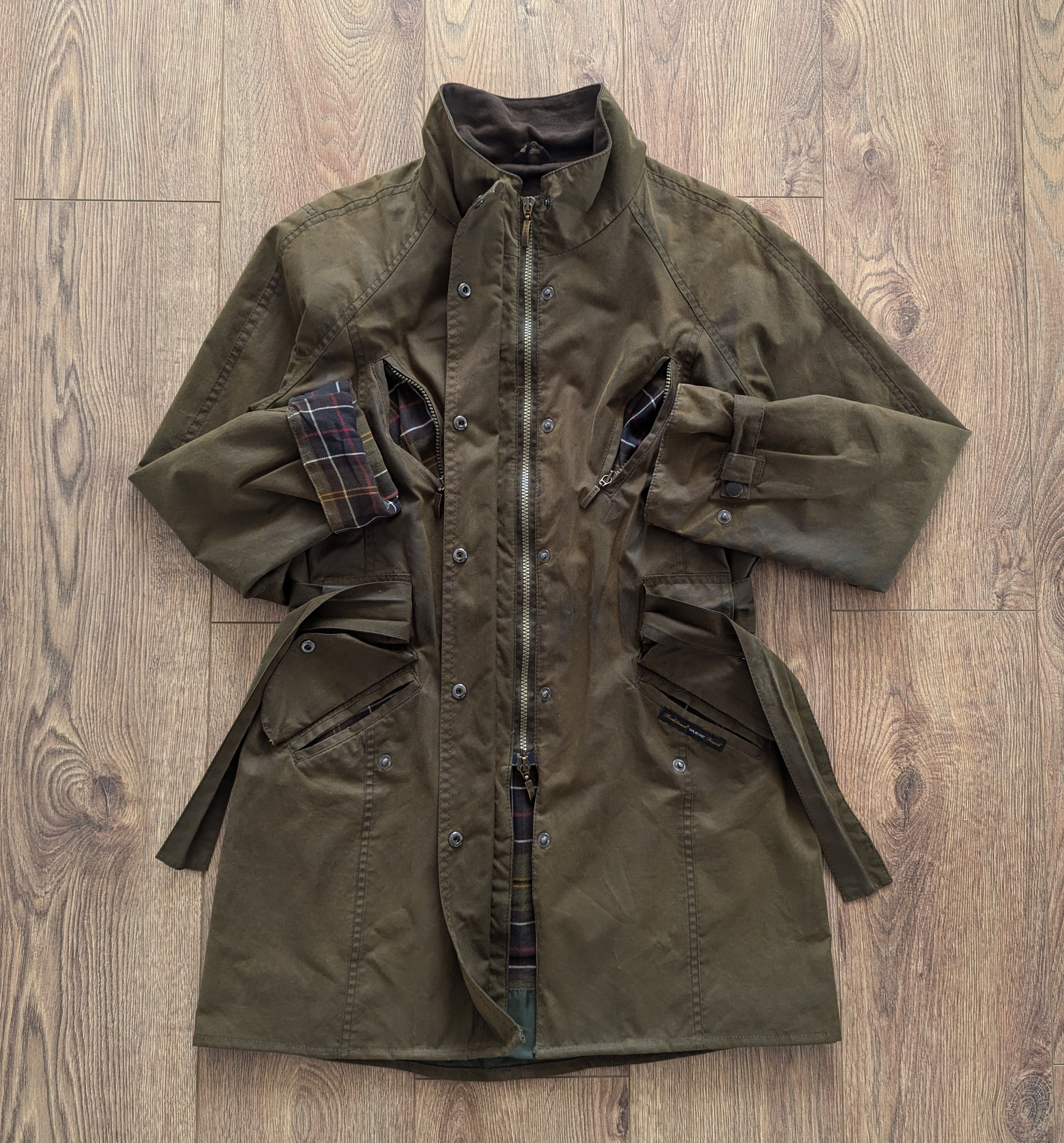 Barbour Barbour L1085 Newhampton Wax Women's Jacket Made In England Size M / US 6-8 / IT 42-44 - 7 Thumbnail