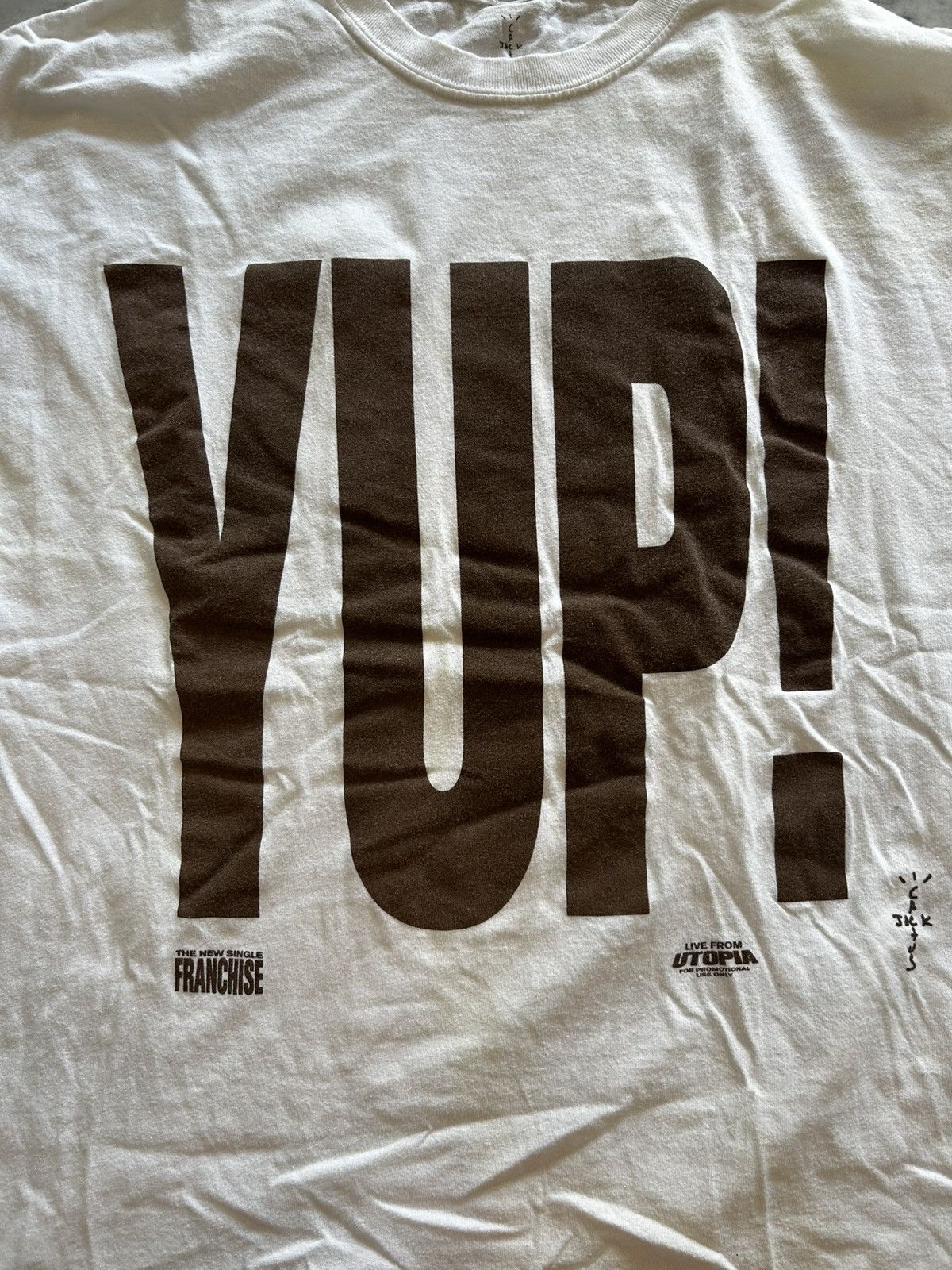 Rap Tees × Travis Scott Travis Scott YUP! Tee Size US L / EU 52-54 / 3 - 2 Thumbnail