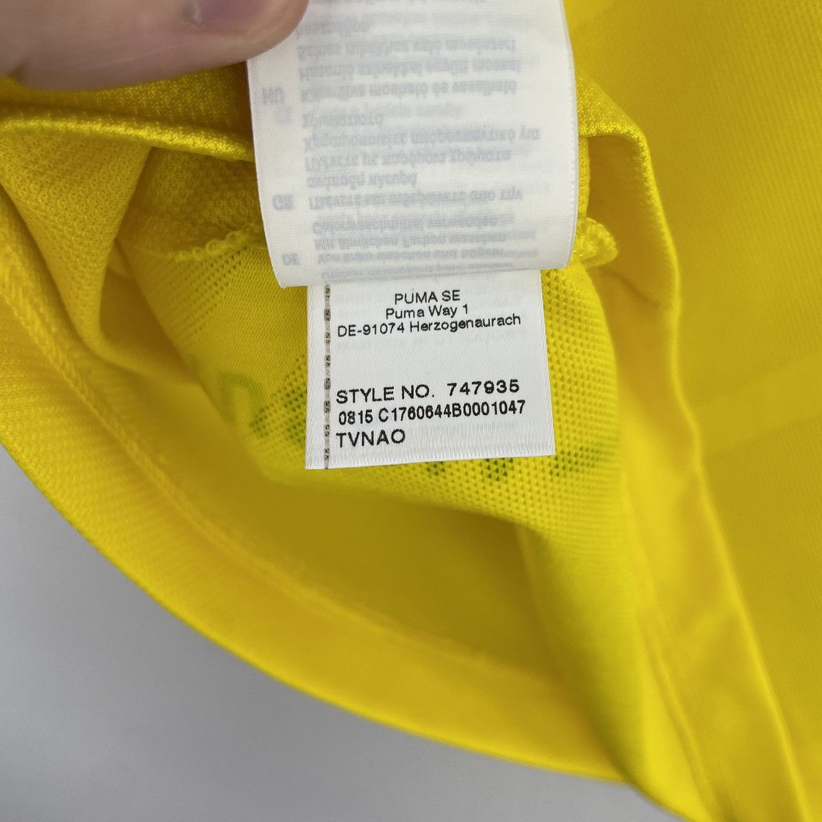 Puma Borussia Dortmund Training Puma Jersey Shirt 2015/2016 sz M Size US M / EU 48-50 / 2 - 11 Thumbnail