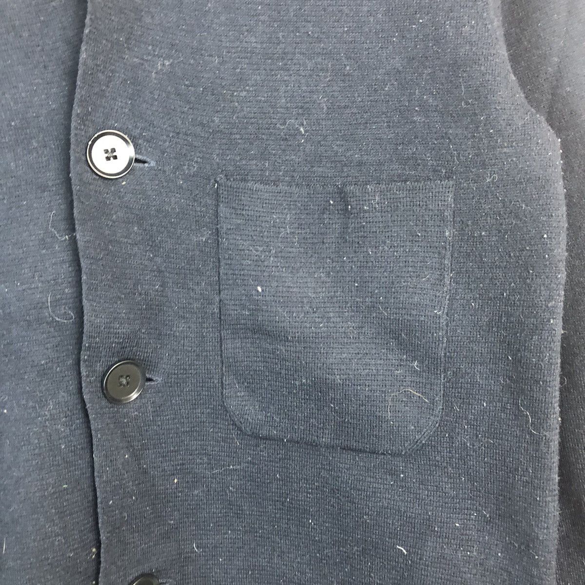 Homespun Knitwear × Uniqlo Uniqlo Dark Blue cardigan Sweather #A203 Size US M / EU 48-50 / 2 - 9 Thumbnail