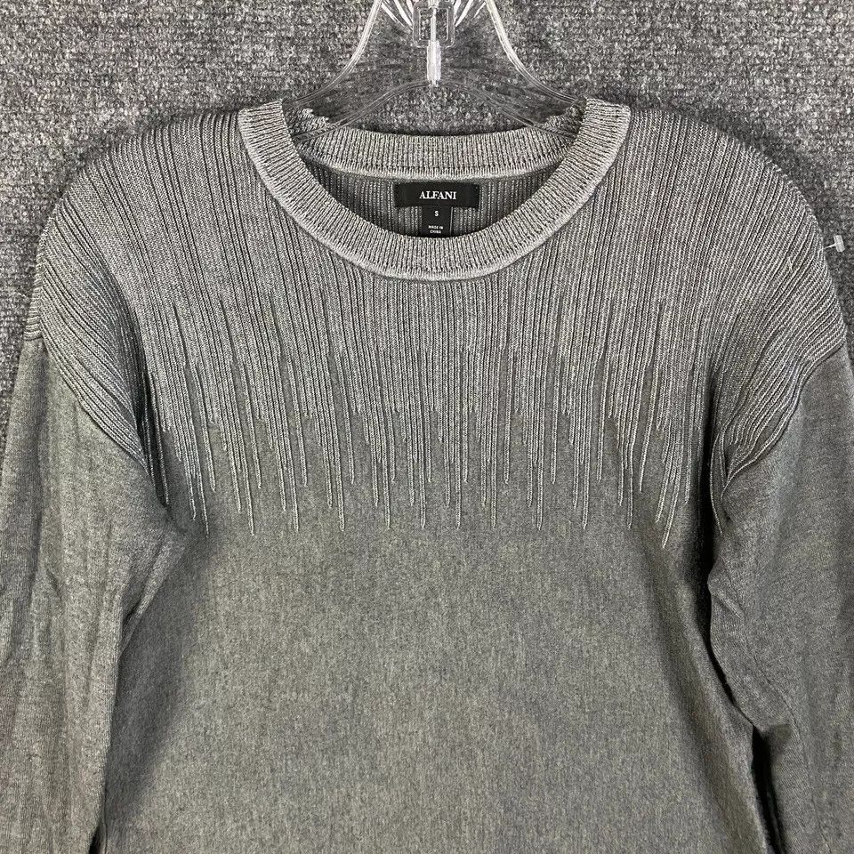 Alfani Alfani Sweater Women's Small Pullover Long Sleeve Gray S Size S / US 4 / IT 40 - 2 Thumbnail
