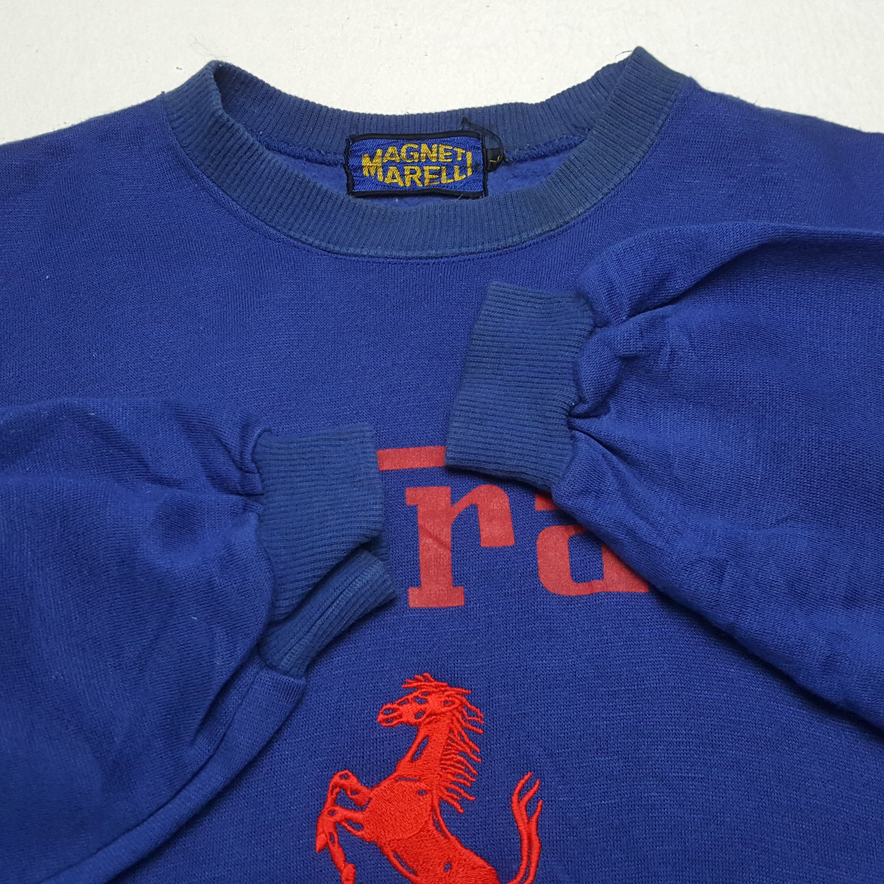 Ferrari × Vintage Vintage FERRARI MAGNETI MARELLI Formula One Sweatshirts Size US M / EU 48-50 / 2 - 9 Thumbnail