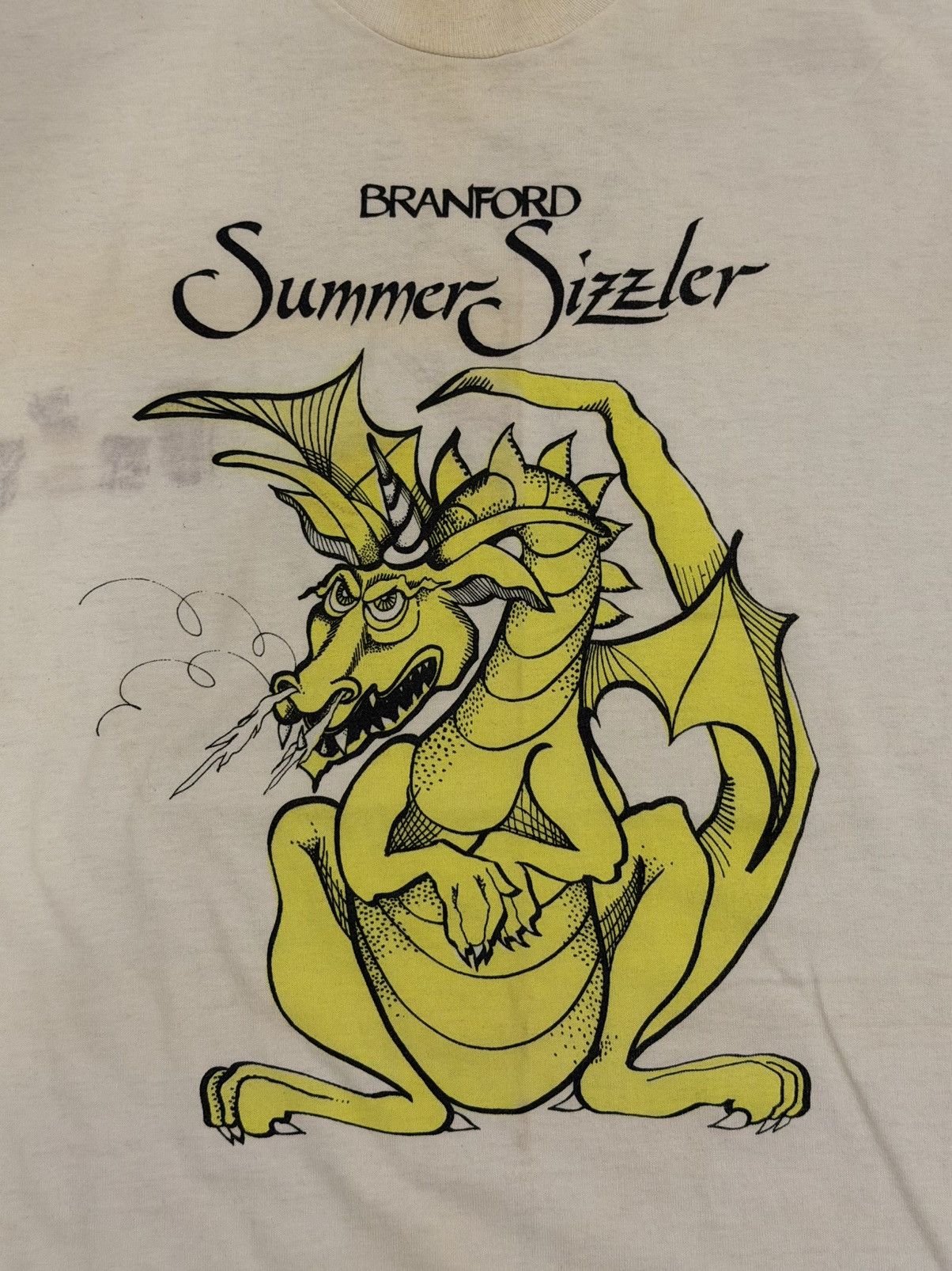 Vintage Vintage thrashed cutoff 80s branford summer sizzler Size US S / EU 44-46 / 1 - 2 Thumbnail