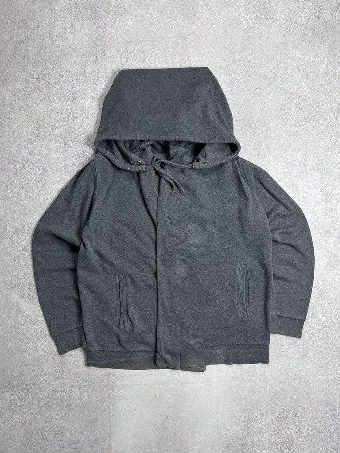 Allsaints × Vintage Vintage Allsaints Avantgarde Zip Hood Y2K Jacket M Size US M / EU 48-50 / 2 - 2 Thumbnail