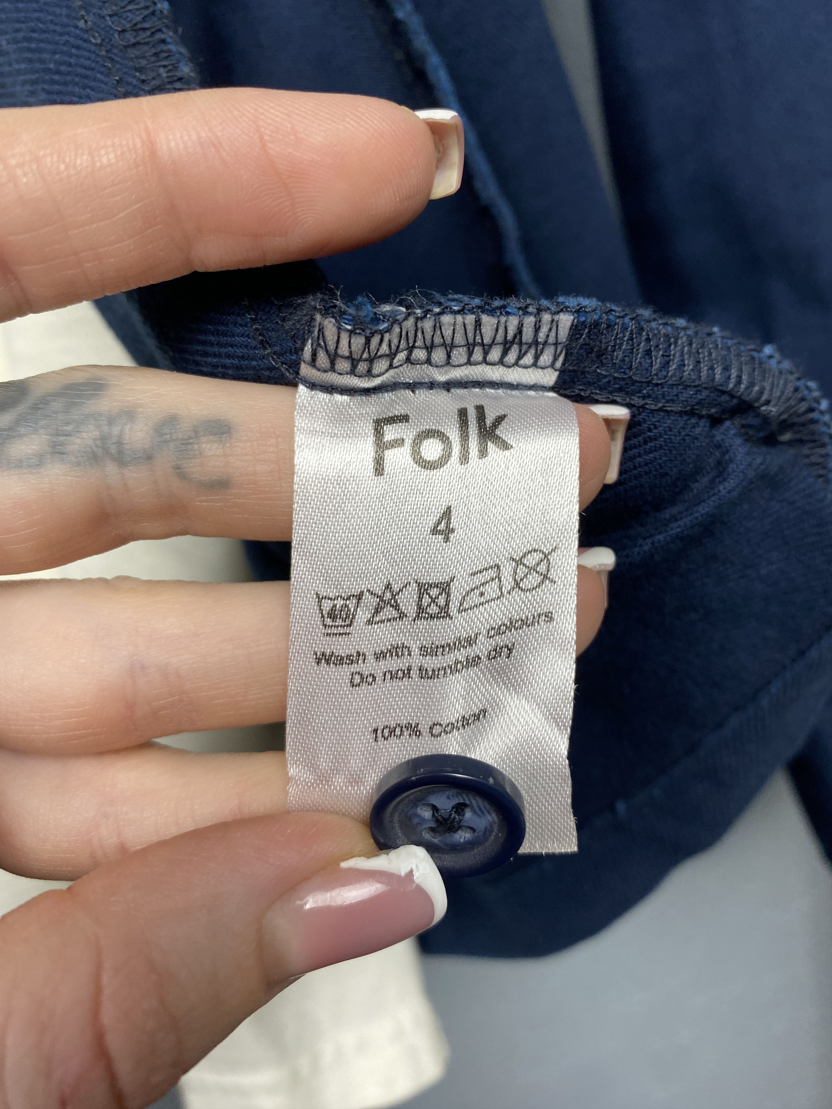 Folk Folk Vintage Mens Overshirt Jacket Size US L / EU 52-54 / 3 - 7 Thumbnail