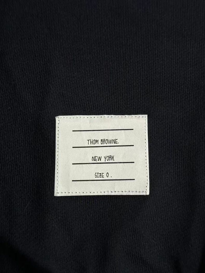 Thom Browne Thom Browne size0 Blue knit joggers Size US 29 - 4 Thumbnail