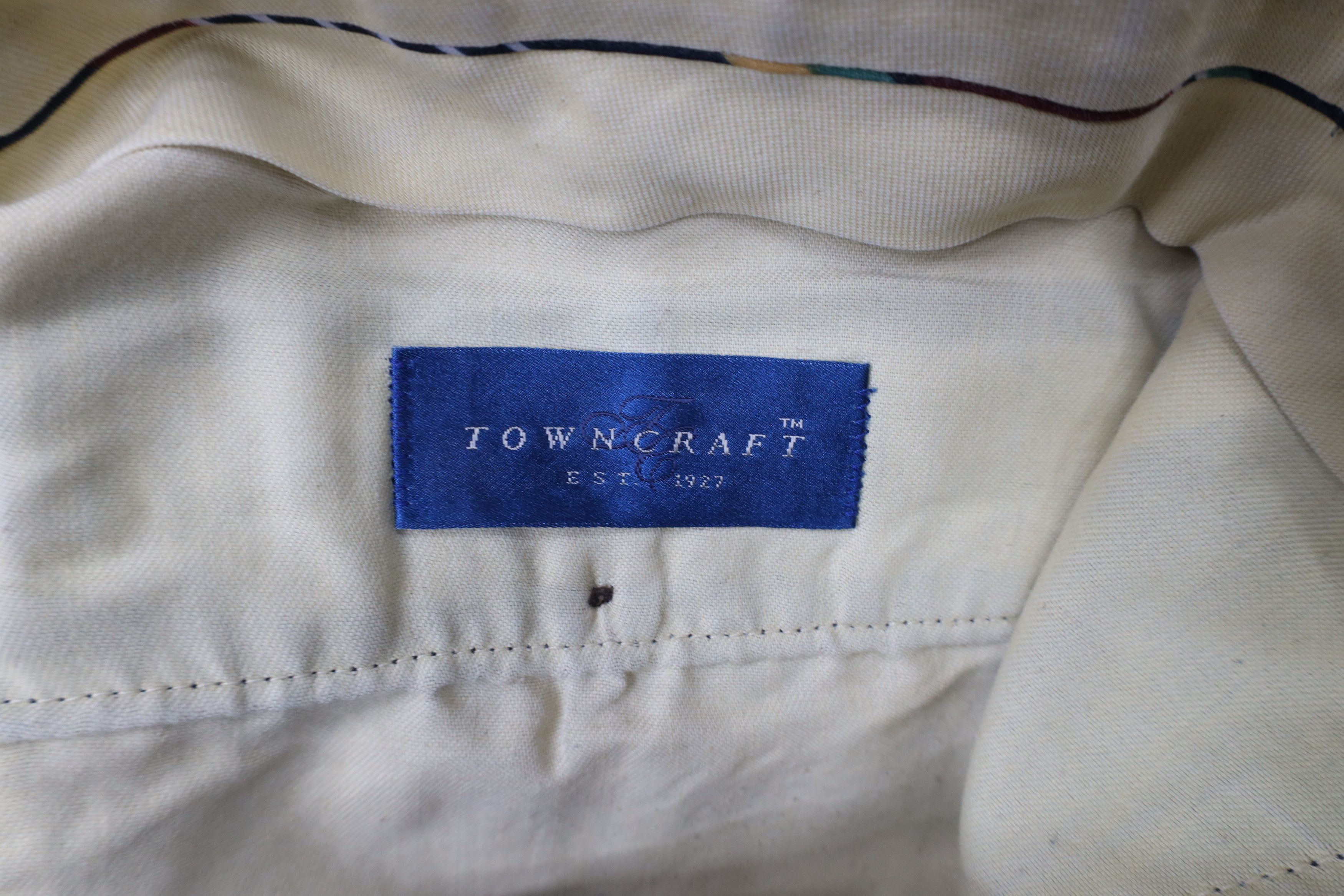 Vintage Vintage 90s Streetwear Flared Wide Leg Chino Pants Brown USA Size US 32 / EU 48 - 9 Thumbnail