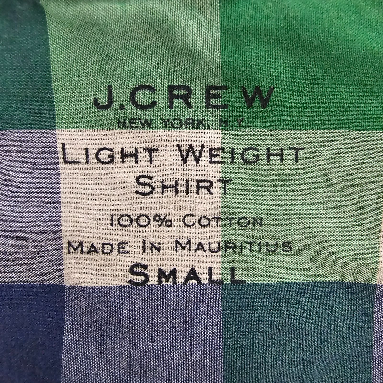 J.Crew J. Crew Light weight Shirt S Buffalo Check Plaid Long Sleeve Size US S / EU 44-46 / 1 - 10 Thumbnail